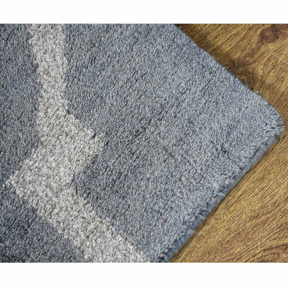 Hand Knotted Wool Rug - Traditional Interwoven Design for Living Room, Bedroom & Dining Area - Soft & Durable Floor Covering