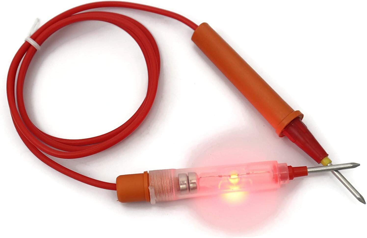 Kenware Continuity Tester with Red LED Indicator - Professional Electrical Circuit Tester for DIY Projects, Electronics Repair & Home Wiring - Perfect for Electricians, Engineers & Hobbyists