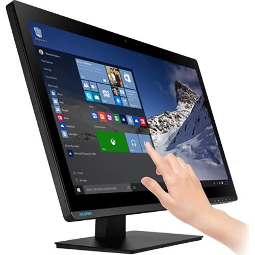 ASUS 22-inch All-in-One Business Desktop Computer - Intel Core i5, 8GB RAM, 256GB SSD (A6420 B1 Model) for Office Work, Retail POS, and Home Use