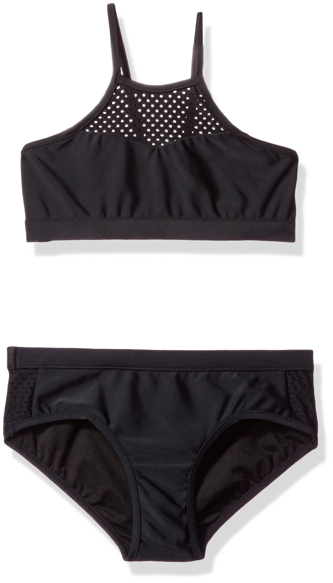 Seafolly Girls' Summer Swimwear - Adjustable Apron Tankini Top with UPF 50+ Sun Protection | Perfect for Beach, Pool & Water Play