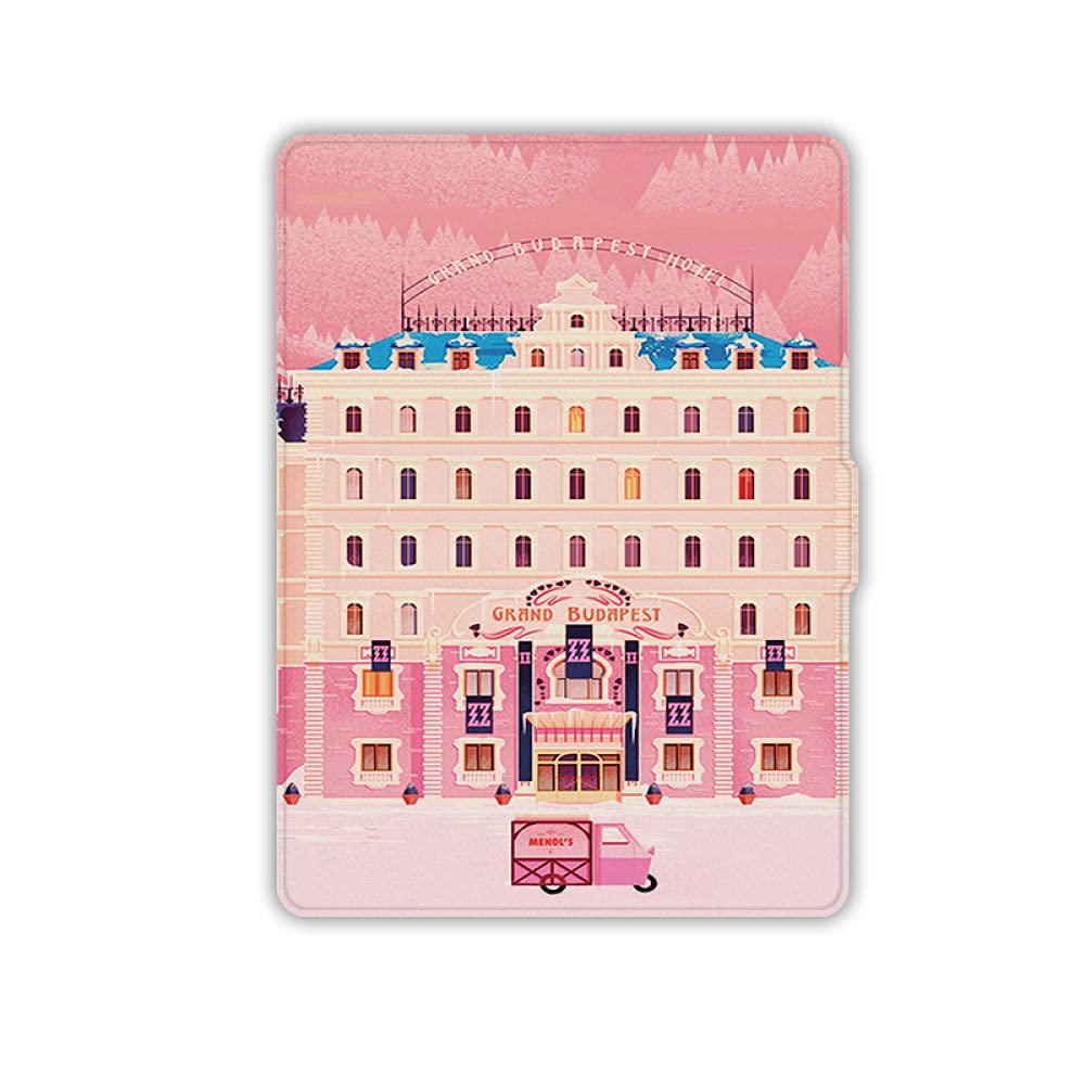 UBBVPKY Cute Cartoon Kindle Case Cover for Kindle 10th Gen 2019 & Paperwhite 1/2/3/4/6/7/10th Gen - Auto Sleep/Wake Smart Cover Accessory (Pink) - Perfect for Reading, Travel & Daily Protection