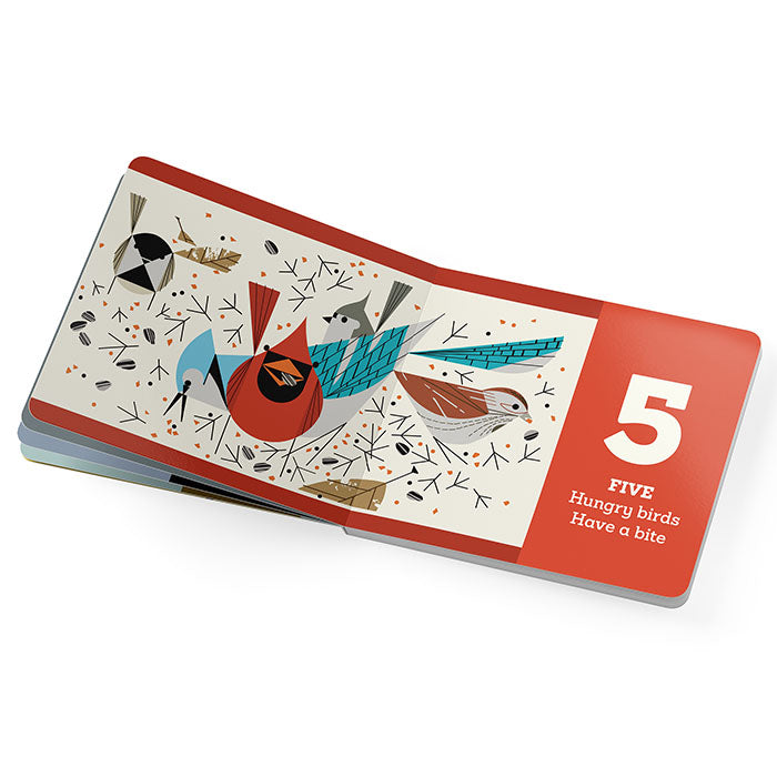 Charley Harper's Count the Birds - Educational Children's Book for Learning Numbers & Nature - Perfect for Bedtime Stories & Classroom Activities
