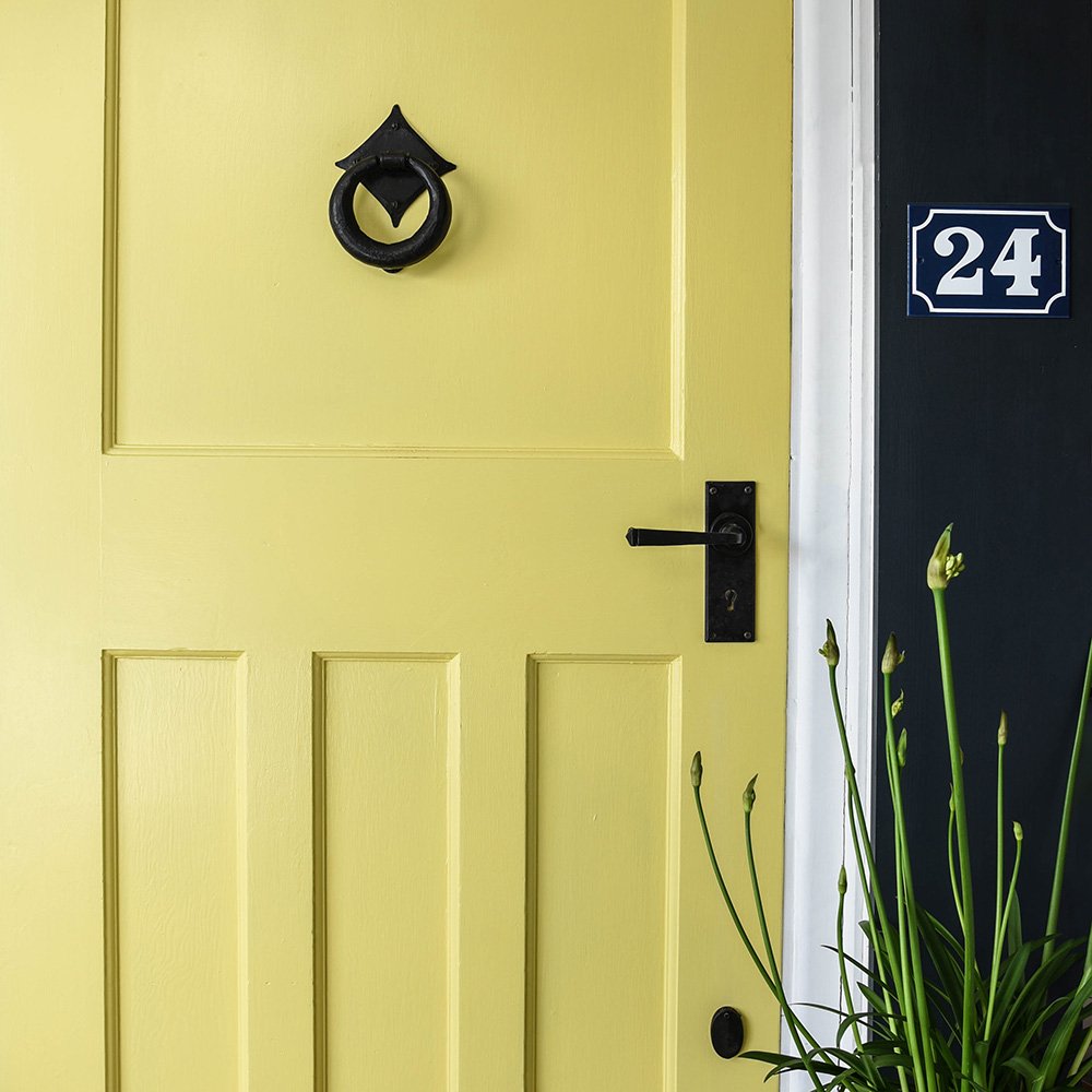 Black Beeswax Oval Door Escutcheon - Rustproof Exterior Hardware for Home & Office Doors | Perfect for Entryways, Bedrooms, and Cabinets