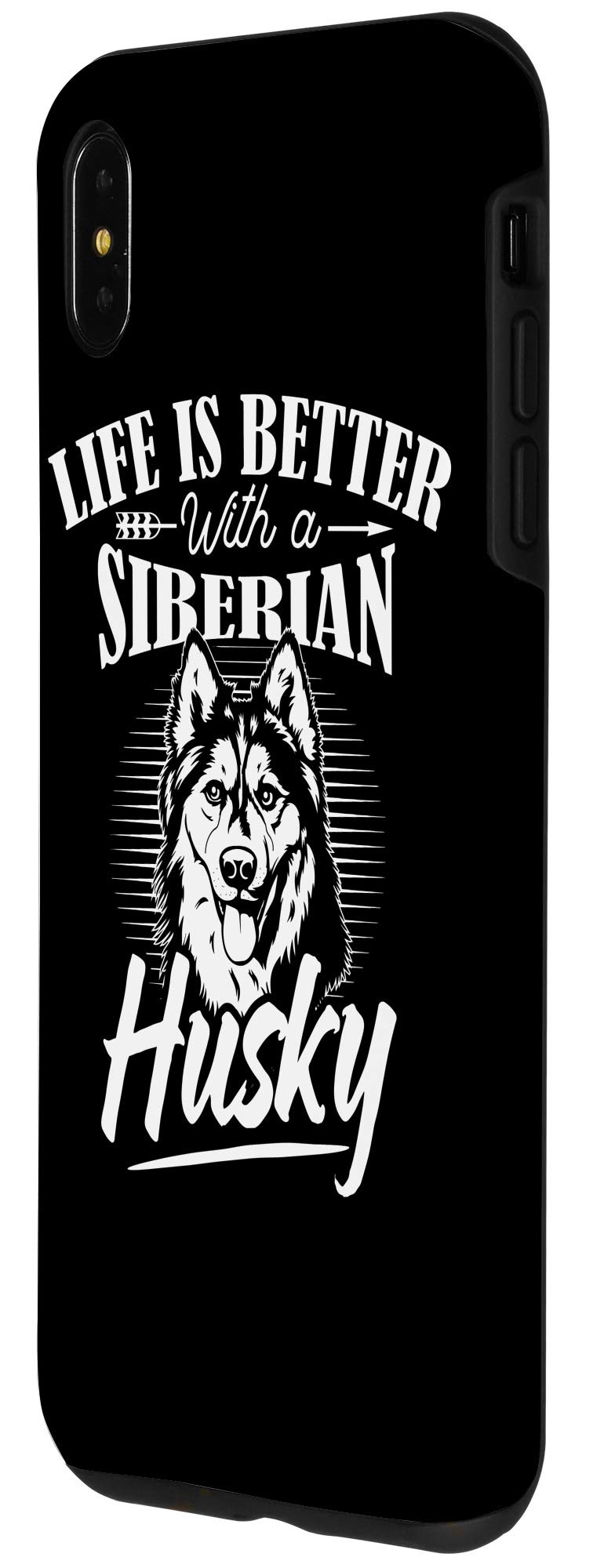 Premium iPhone XS Max Husky-Themed Phone Case - Cute Siberian Husky Design for Dog Lovers | Perfect Gift for Husky Owners | Durable Protective Cover for Daily Use, Travel & Outdoor Adventures