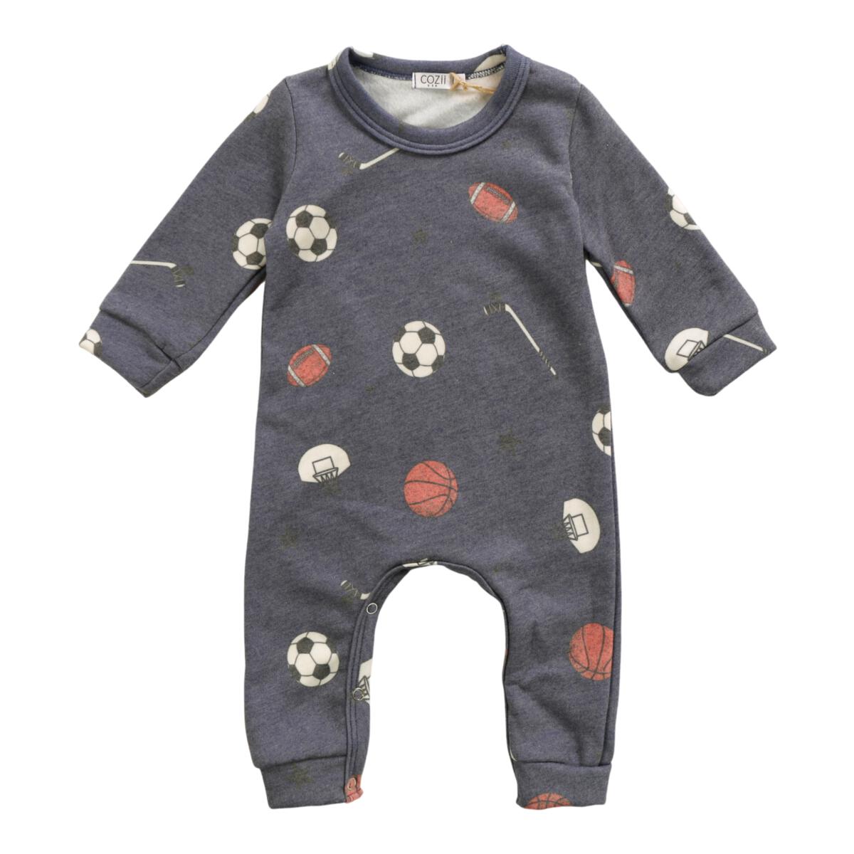 **Cozii Baby Sports Rompers - Soft & Breathable Athletic Onesies for Active Infants - Perfect for Playtime, Gym, and Outdoor Adventures**