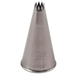 French Pastry Decorating Tips Set - Professional Cake Piping Nozzles for Buttercream, Fondant & Icing - Perfect for Cupcakes, Cookies & Wedding Cakes (10-Piece Kit)