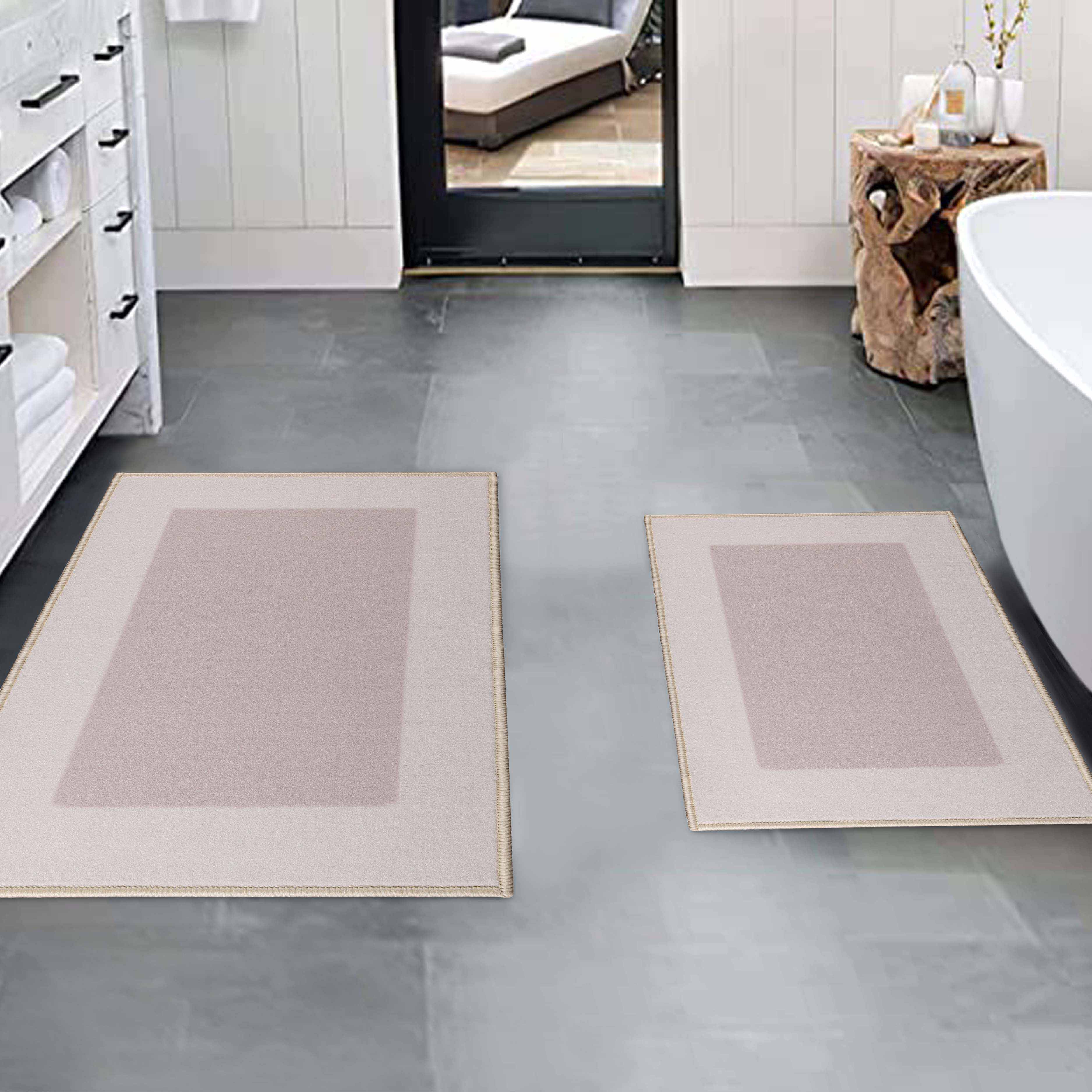 Non-Slip Kitchen Mat Set - Machine Washable, Modern Design for Reno Homes - Perfect for Cooking, Dishwashing & Standing Comfort in Your Kitchen