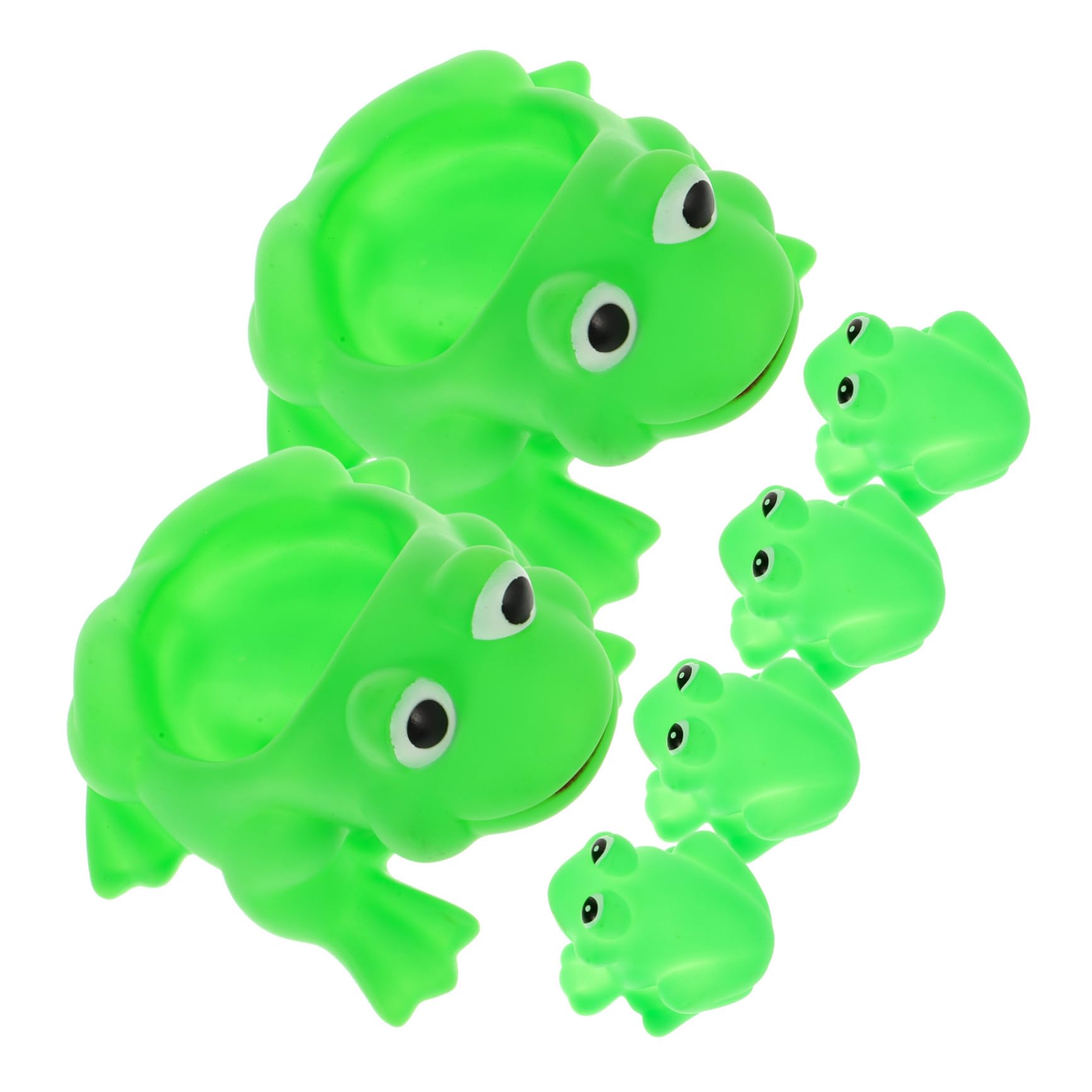 HEMOTON 18-Piece Animal Shaped Bath Toys for Kids - Floating & Squirt Water Play Set, Pool & Bathtub Toys for Toddlers, Fun Shower Time Learning Toys (Green) - Perfect for Indoor/Outdoor Water Play, Bath Time Fun & Sensory Development