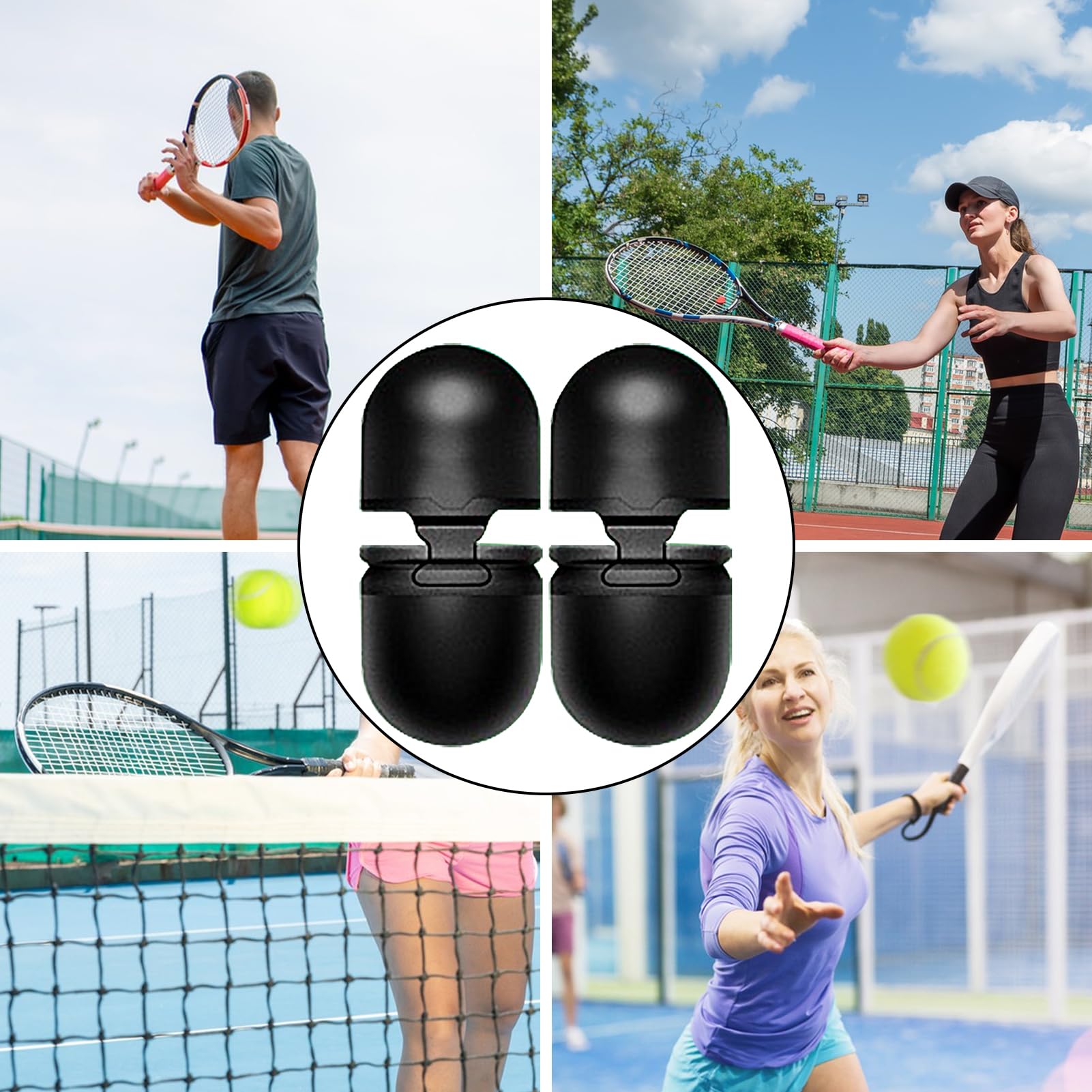 Tennis Topspin Whistle Trainer - 2Pcs Lightweight Swing Aid for Beginners | Spin Control Practice