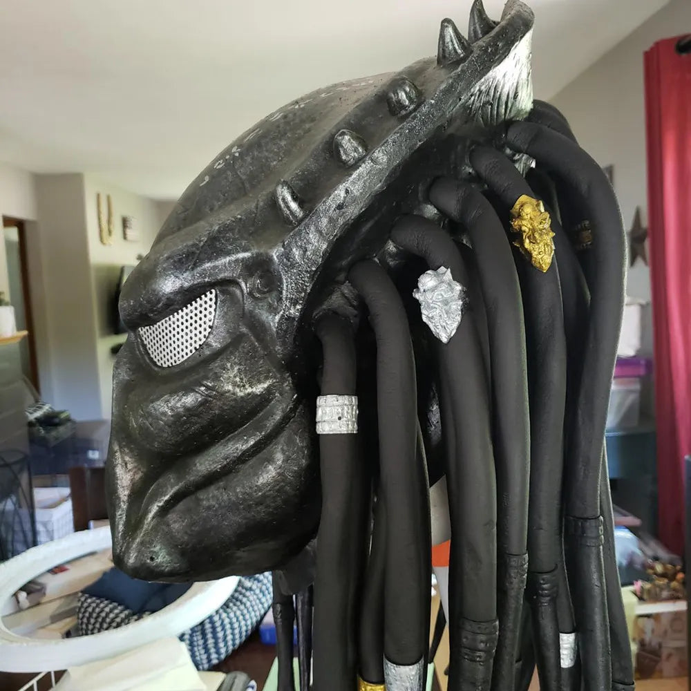 Alien vs. Predator Movie Cosplay Mask - Halloween Costume, Sci-Fi Convention, Cosplay Party Accessory