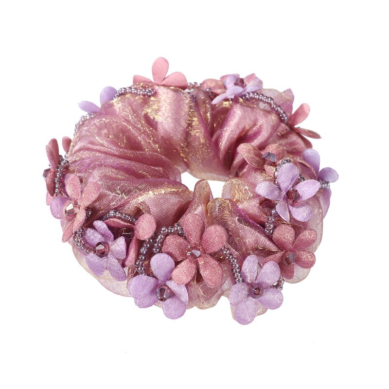 Elegant Women's Crystal Embellished Fabric & Leather Hair Band - Perfect for Weddings, Parties, and Everyday Fashion Accessories