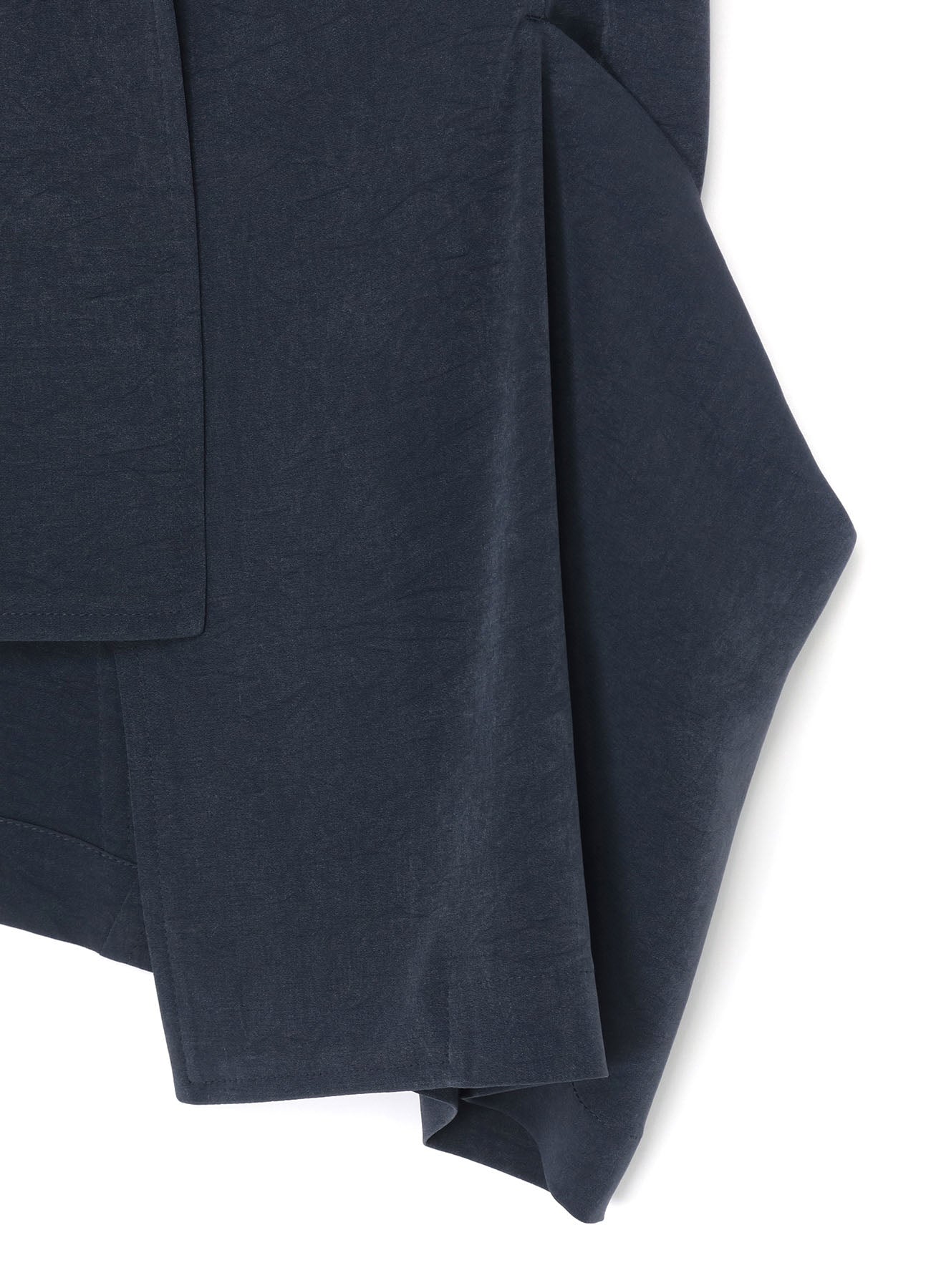 Elegant Crepe de Chine Asymmetric Jacket for Women - Lightweight & Stylish Outerwear for Office, Evening Events & Date Nights