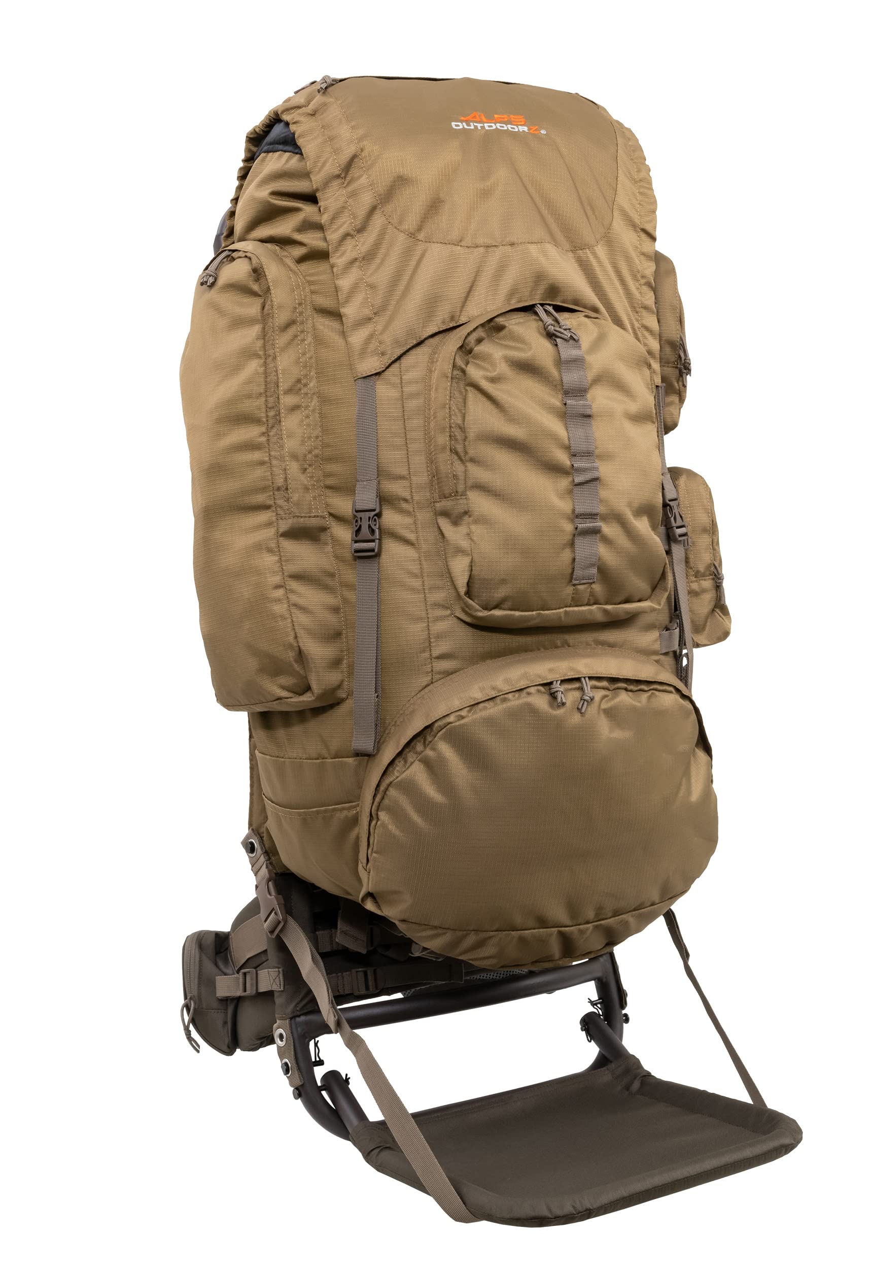 ALPS OutdoorZ Coyote Brown Hunting Backpack - Lightweight Durable One Size Daypack for Outdoor Adventures, Hiking & Camping Gear