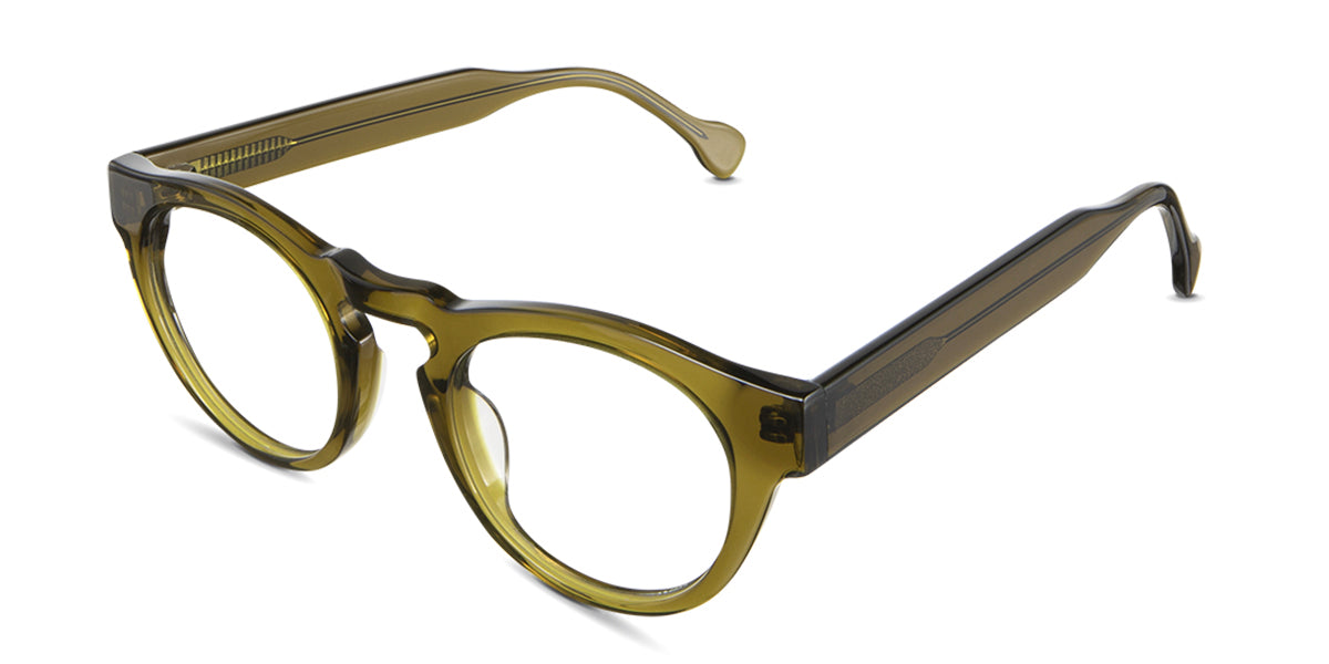 Felio Men's Prescription Eyeglasses - Lightweight Comfortable Glasses for Reading & Computer Use - Perfect for Work, Study & Daily Wear