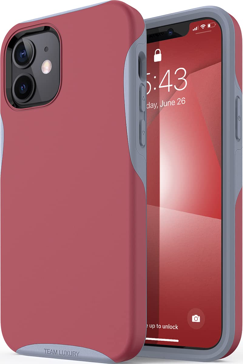 Military-Grade Shockproof iPhone 12/12 Pro Case - Scratch-Resistant Protective Cover with Velvet Finish | Perfect for Outdoor Adventures, Work & Daily Use