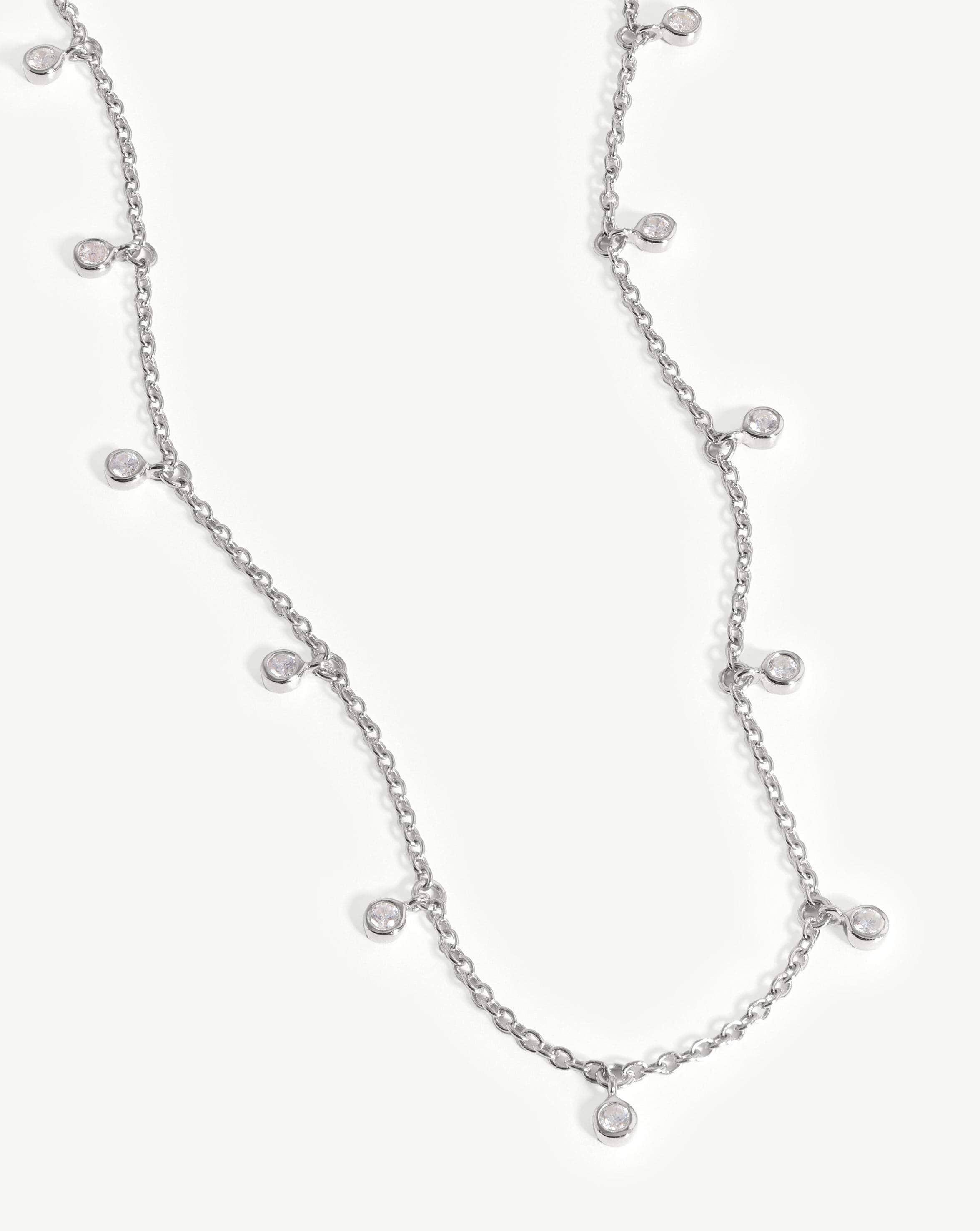 Interstellar Drop Choker Necklace - Trendy Celestial Jewelry for Women | Perfect for Parties, Date Nights & Cosplay
