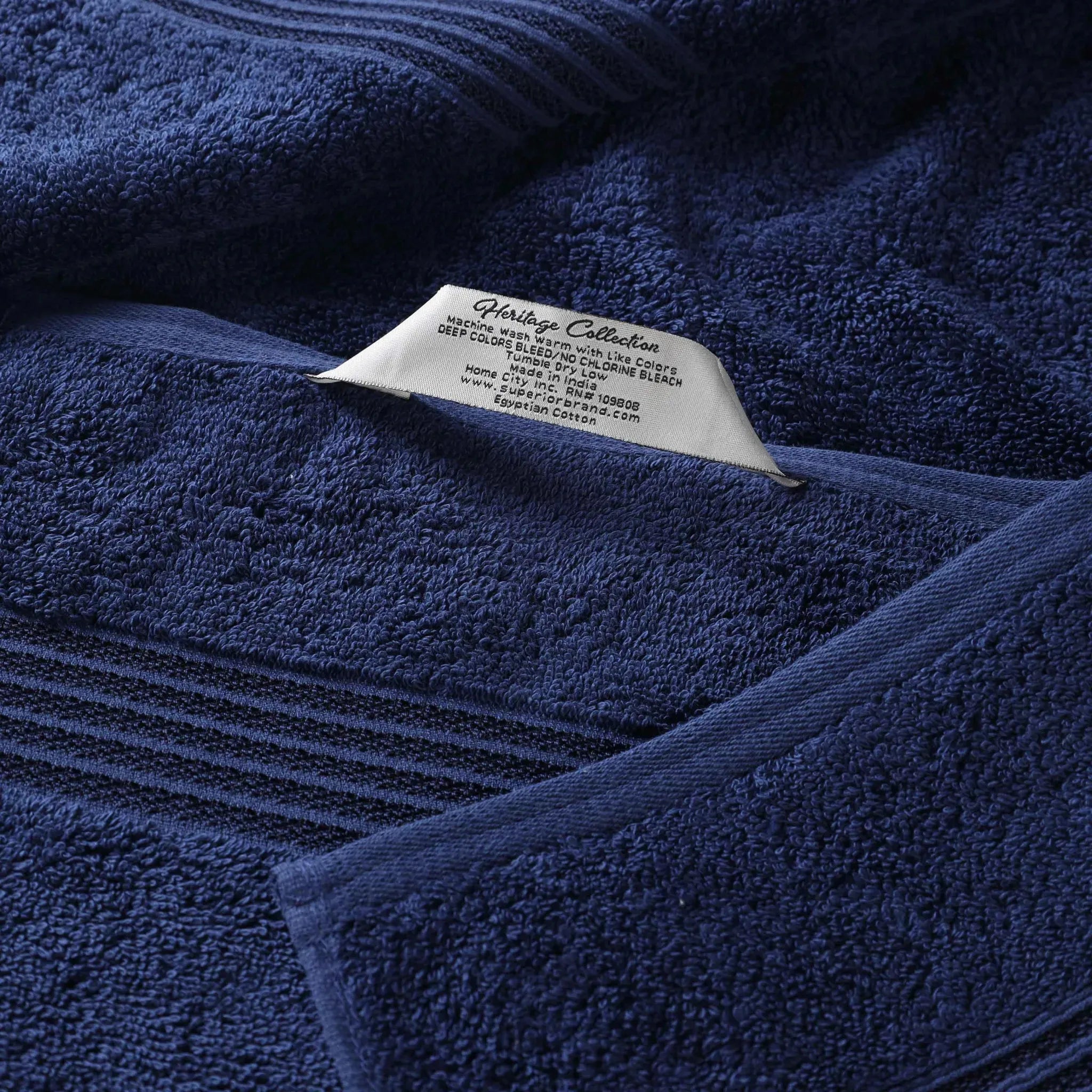 Premium Egyptian Cotton Bath Towel Set of 2 - Ultra Soft & Highly Absorbent Luxury Bath Sheets for Spa, Hotel & Home Use - 100% Heritage Cotton (White)