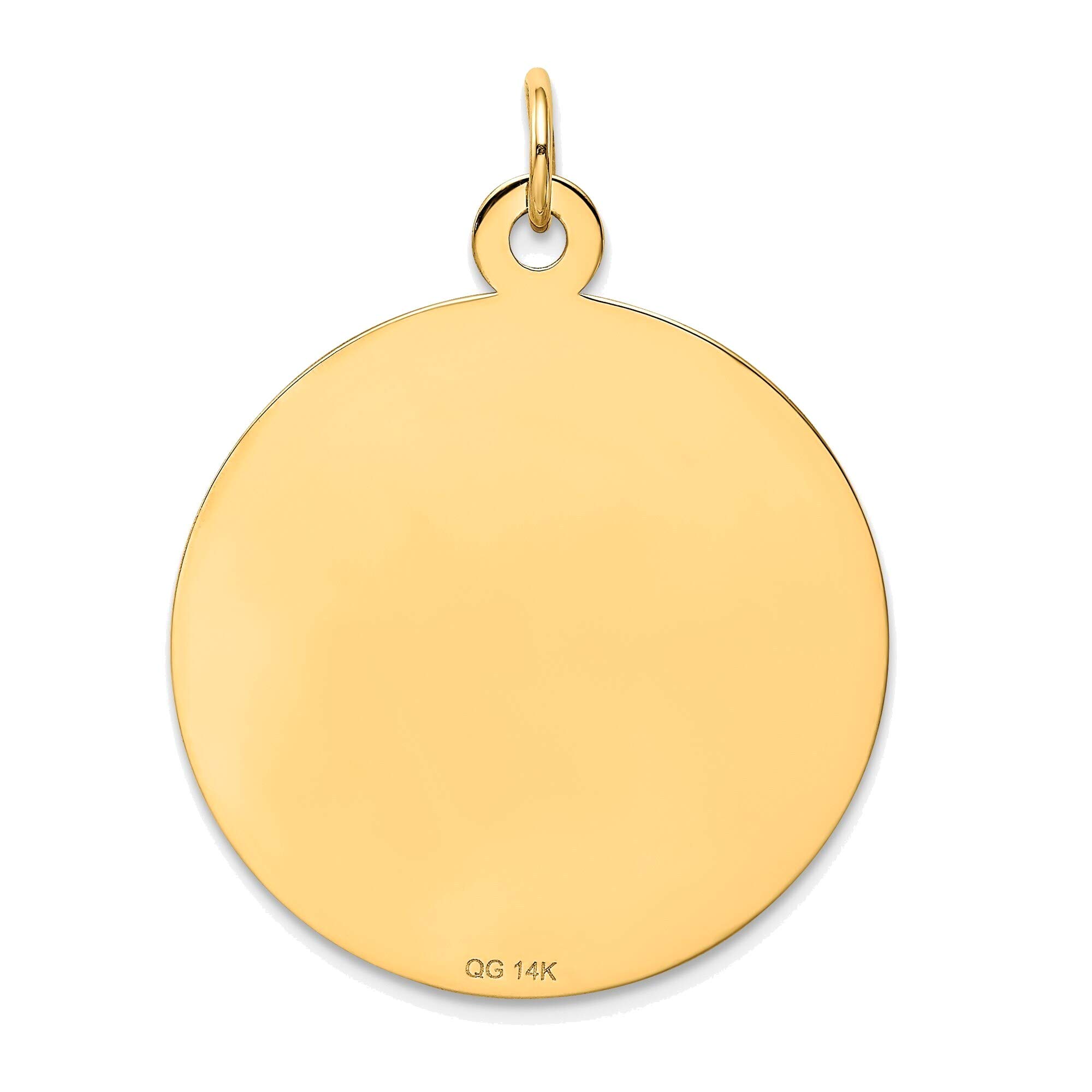 14K Yellow Gold Happy Anniversary Charm for Couples - Bonyak Jewelry - Perfect Gift for Anniversaries, Weddings & Romantic Occasions