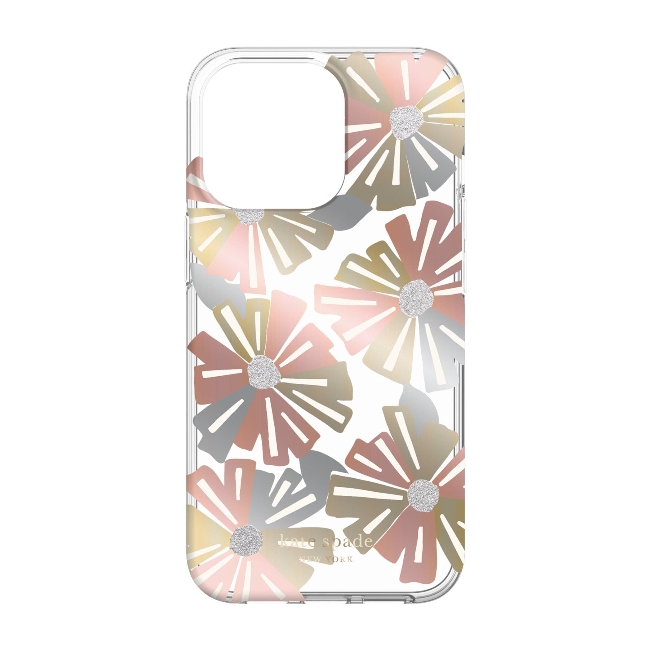 Kate Spade New York iPhone 13 Pro Case - Durable Hardshell Protective Cover with Stylish Design | Perfect for Everyday Use, Travel & Work Protection