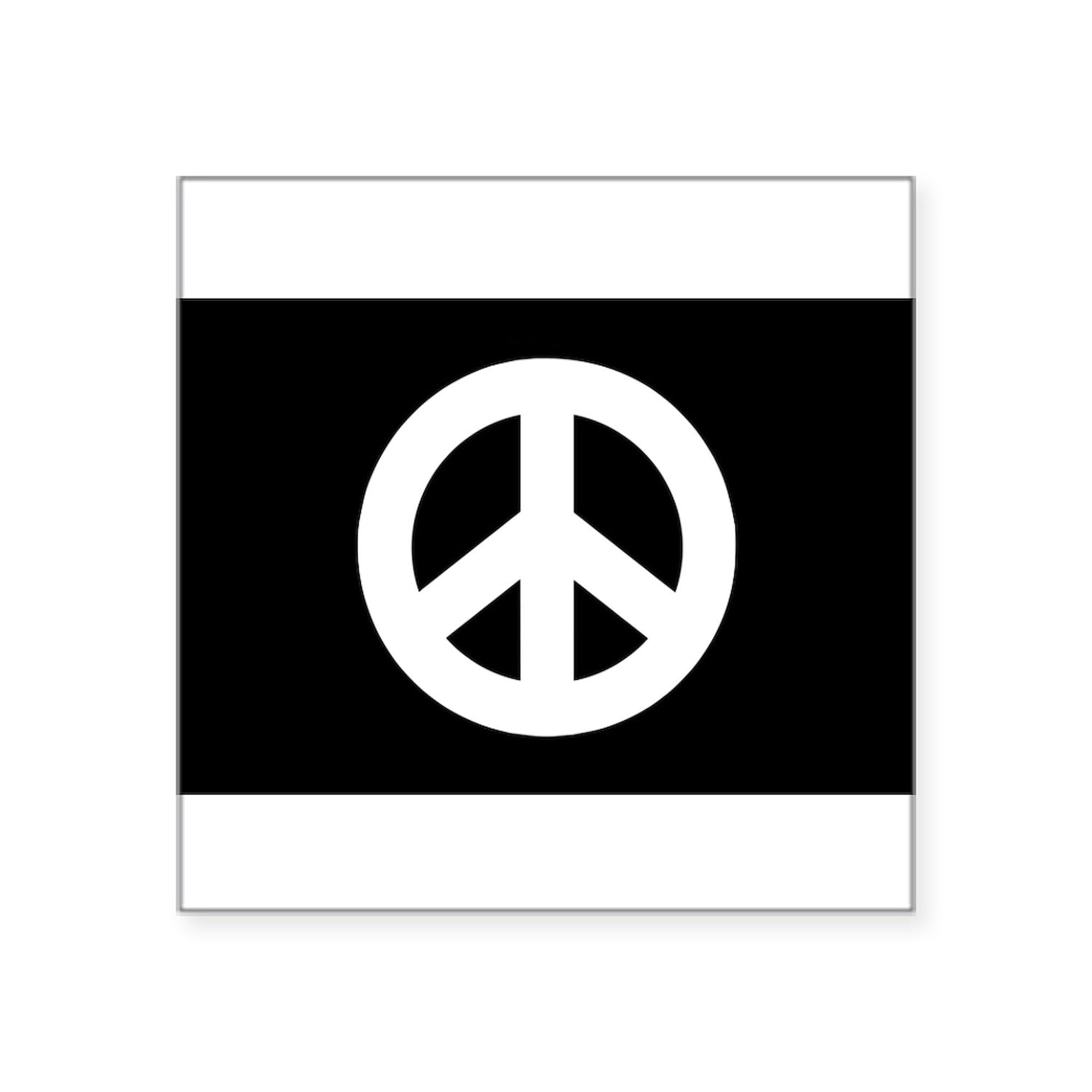 3x3 Inch Square Bumper Sticker - Durable Car Decal for Vehicles, Laptops & Water Bottles | CafePress Premium Vinyl Stickers for Personalization & Decoration