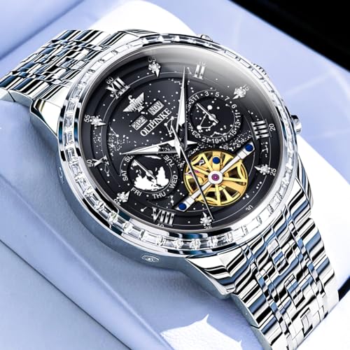 GZ3255Z:Silver band&Black dial