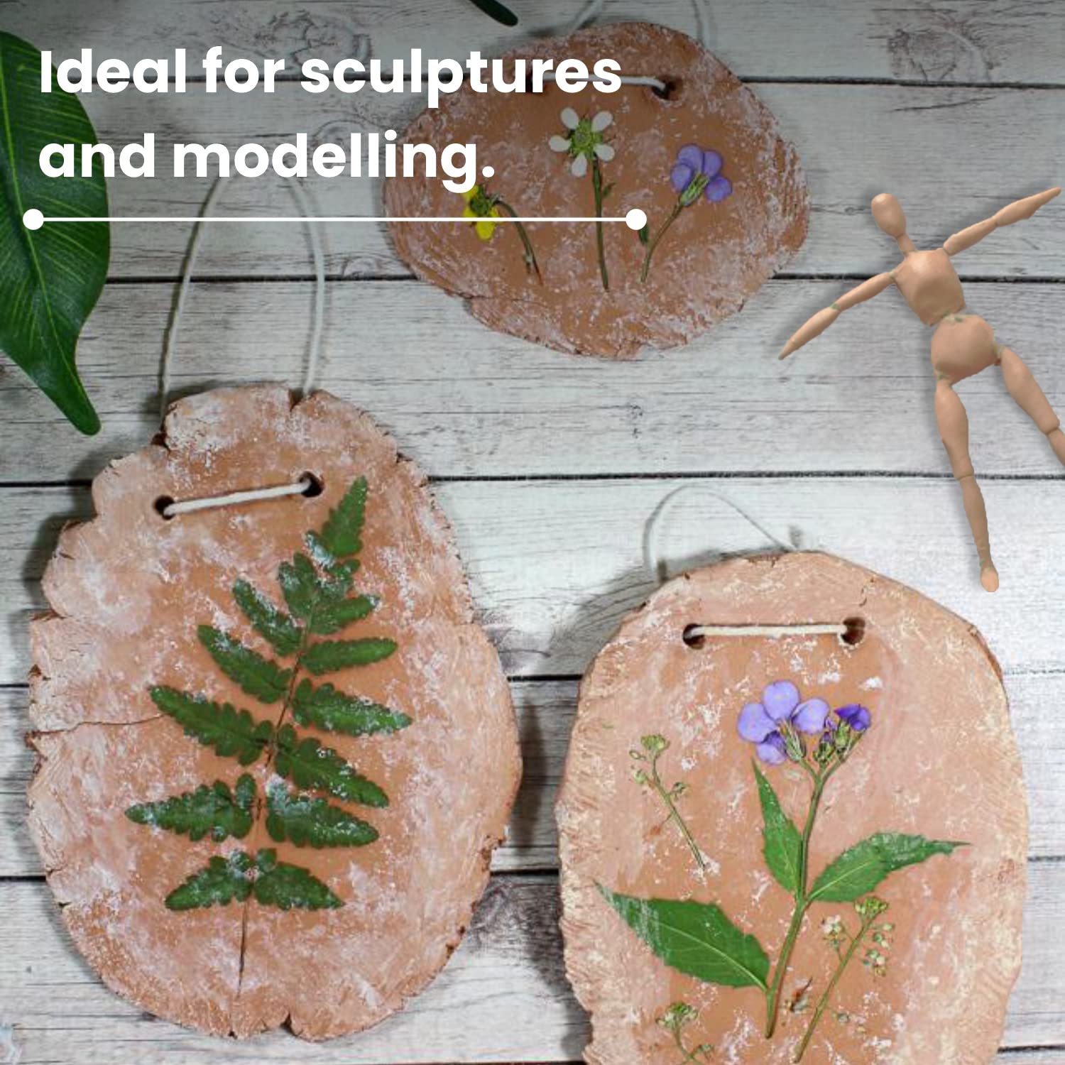 Premium Air Dry Clay - 10 lbs Terra Cotta Modeling Clay for Sculpting, DIY Crafts & Pottery | Non-Toxic, Self-Hardening Clay for Artists, Kids & Beginners | Perfect for Home Decor, School Projects & Gift Making