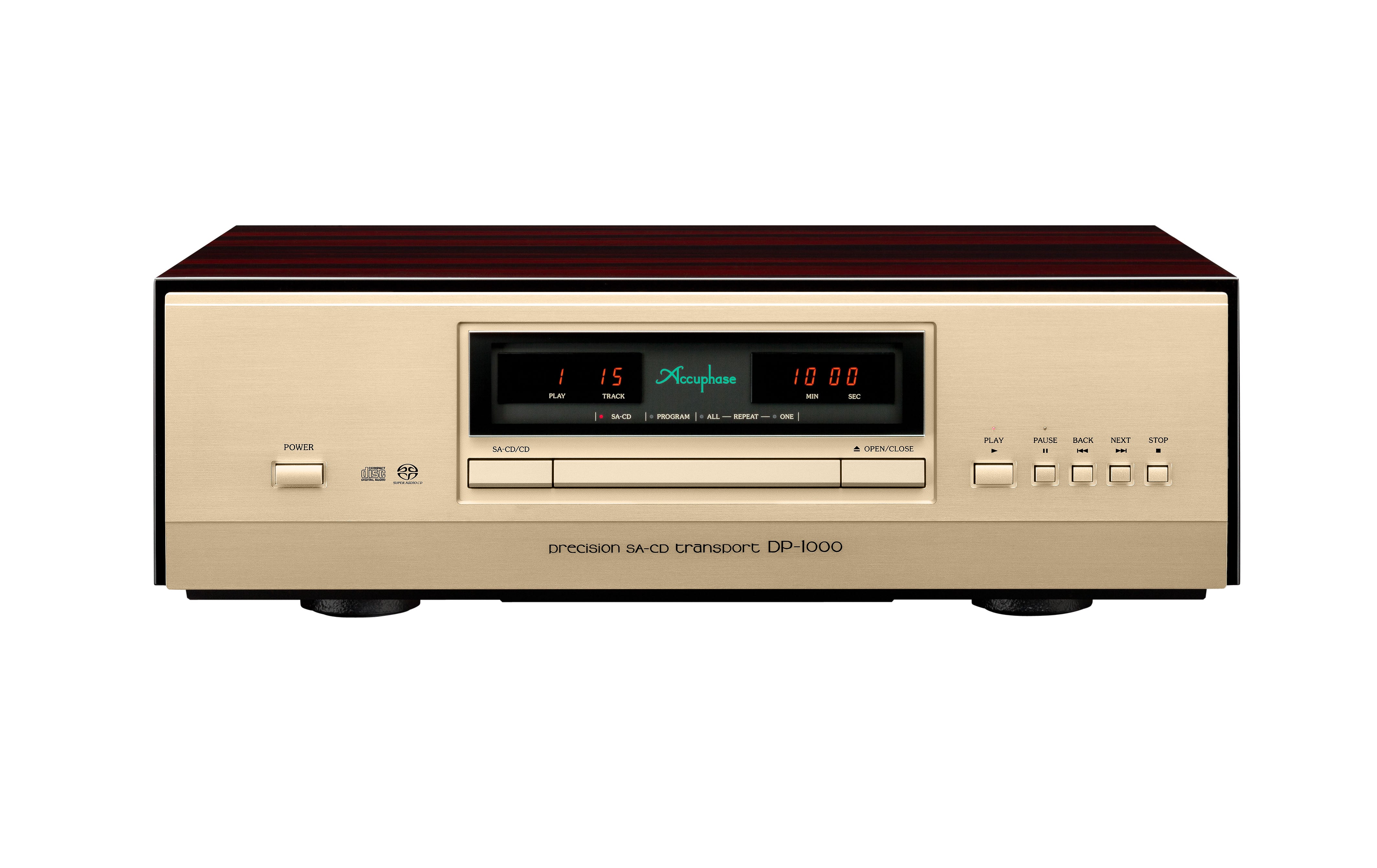 Accuphase DP-1000 High-End SACD/CD Transport - Audiophile CD Player for Home Theater & Hi-Fi Music Systems