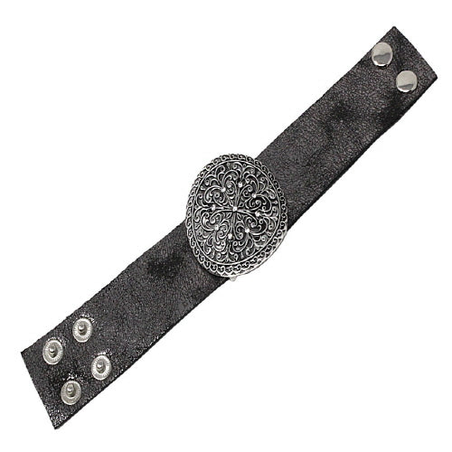 Bohemian Flower Bracelet for Women - Elegant Silver Adjustable Bangle - Perfect for Festivals, Weddings & Boho Chic Outfits