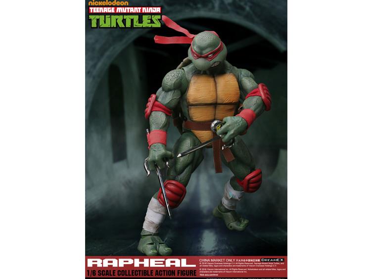 DreamEX 1/6 Scale Teenage Mutant Ninja Turtles Raphael Action Figure - Highly Detailed Collectible Toy for TMNT Fans, Perfect for Display, Gifts & Cosplay Scenes