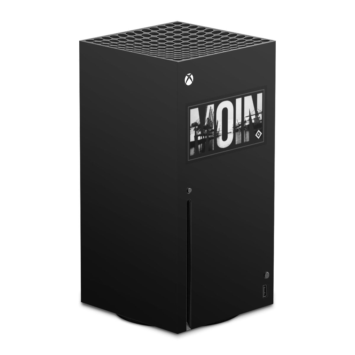 Officially Licensed Hamburger SV HSV Skin Compatible with Microsoft Xbox Series X - Protective Sticker & Decal for Gaming Console | Perfect for Xbox Fans & Football Supporters