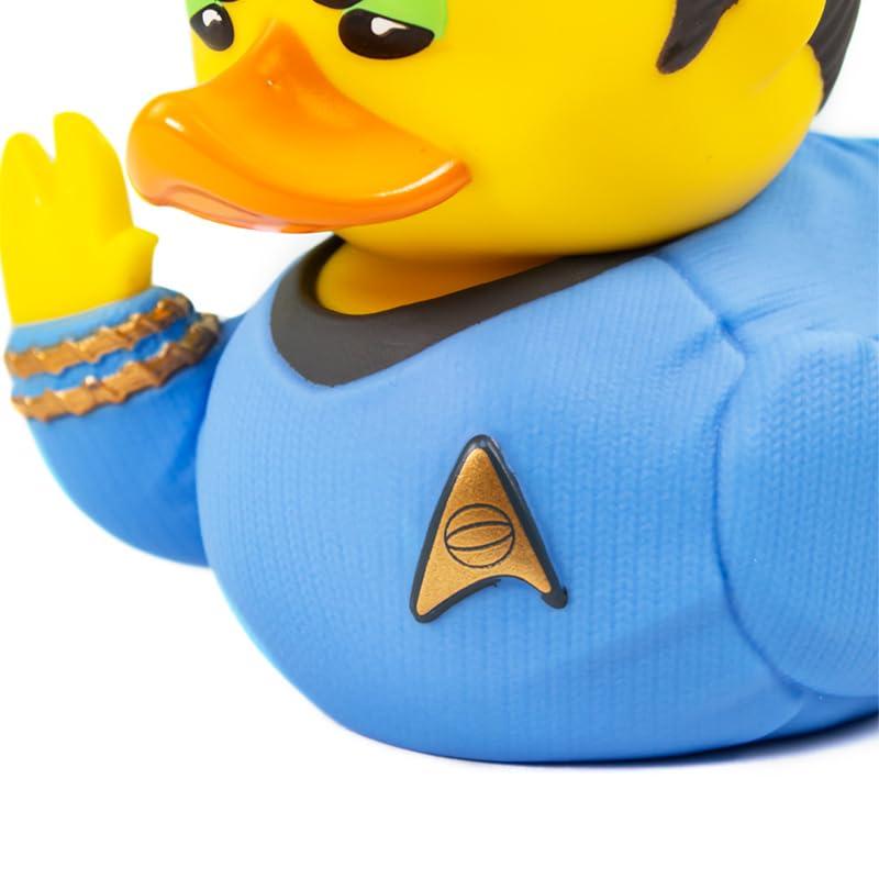 Official Star Trek TUBBZ Spock Collectible Vinyl Rubber Duck Figure - Boxed Edition - Perfect Gift for Trekkies, TV & Movie Fans - Great for Display, Collecting & Geek Decor
