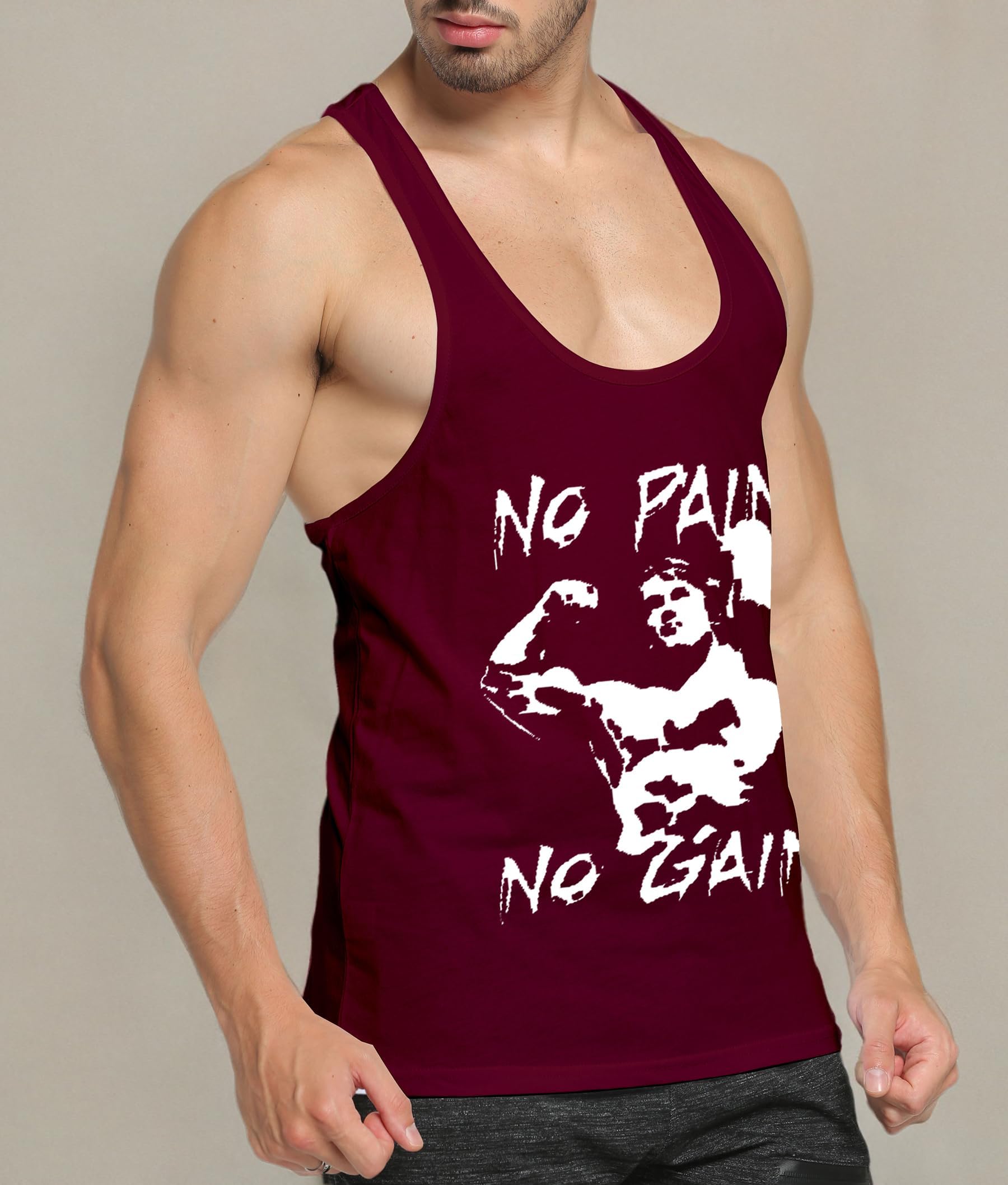 Men's 3 Pack Tank Tops - Workout Gym Muscle Shirts, Y-Back Fitness Bodybuilding Sleeveless T-Shirts for Running, Training & Summer Wear