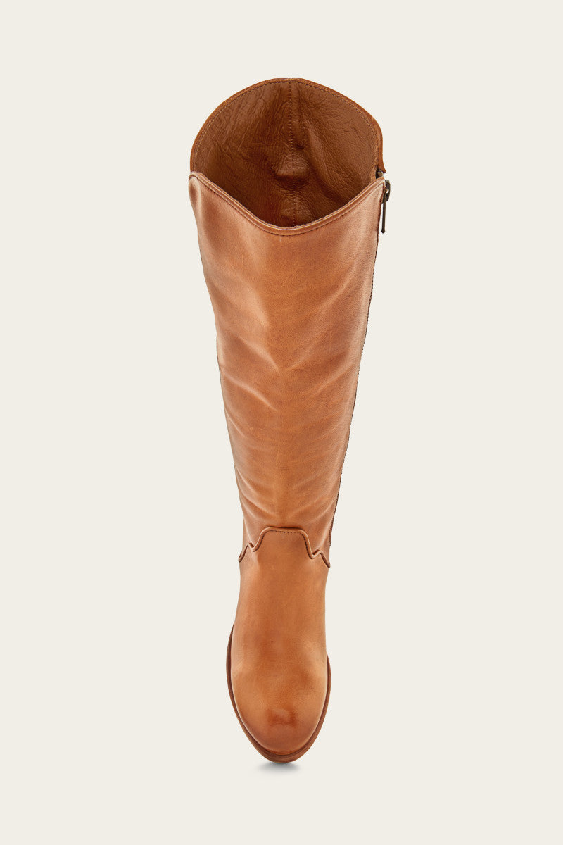 Carson Piping Tall Wide Calf Boots for Women - Comfortable & Stylish Knee High Boots for Wide Calves | Perfect for Work, Casual Wear & Outdoor Activities