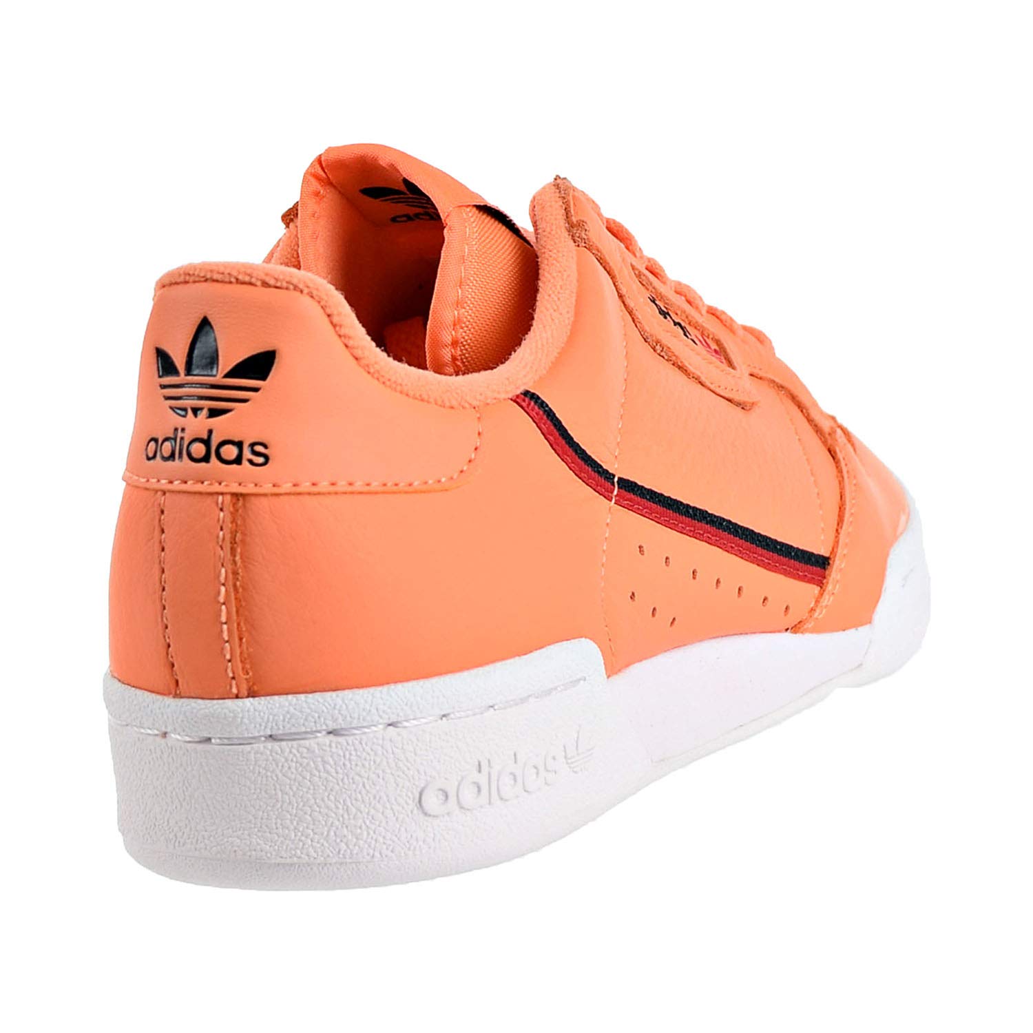 Adidas Men's Continental 80 Lace-Up Casual Sneakers - Orange - Size 9 D (M) | Classic Retro Running Shoes for Everyday Wear & Street Style Fashion