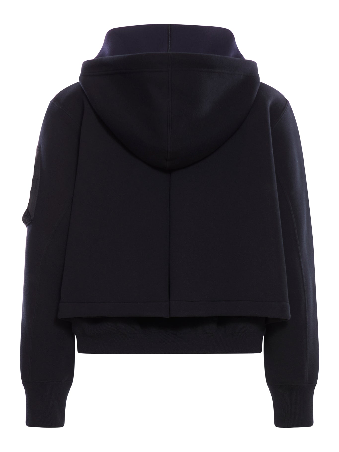 Men's Lightweight Hoodie with Nylon Inserts - Comfortable Pullover Sweatshirt for Outdoor Activities & Casual Wear