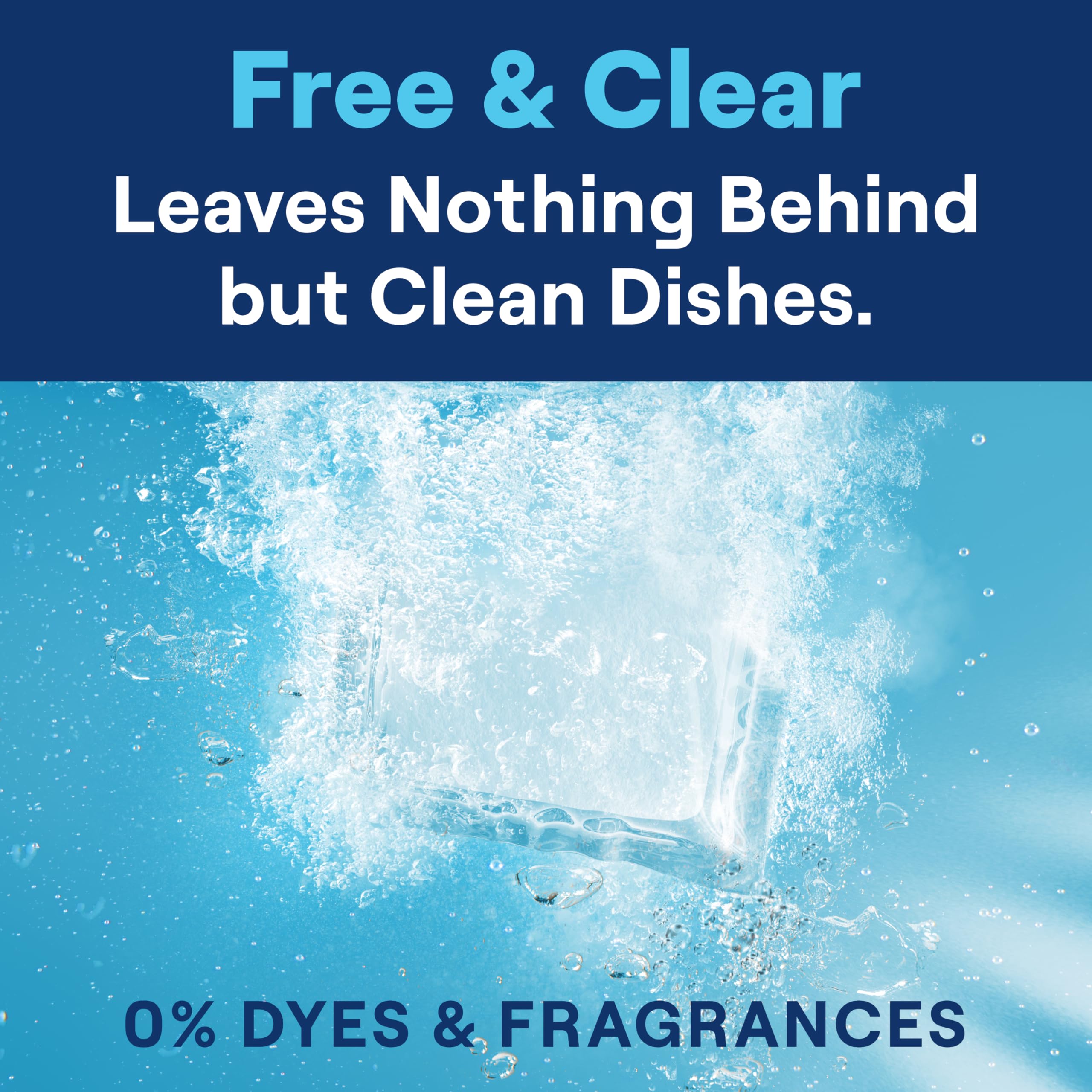 Seventh Generation Free & Clear Dishwasher Detergent Packs - 45 Count (5 Packs) | Plant-Based, Hypoallergenic & Eco-Friendly for Sparkling Clean Dishes | Perfect for Daily Use, Large Families & Sensitive Skin
