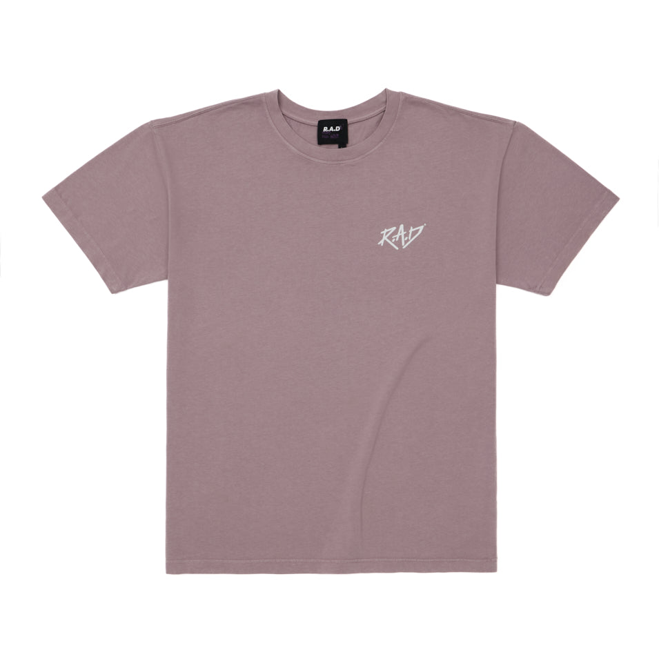 Heavy™ 'R' Globe Tee Dust Purple - Stylish Graphic T-Shirt for Men | Casual Streetwear & Everyday Wear