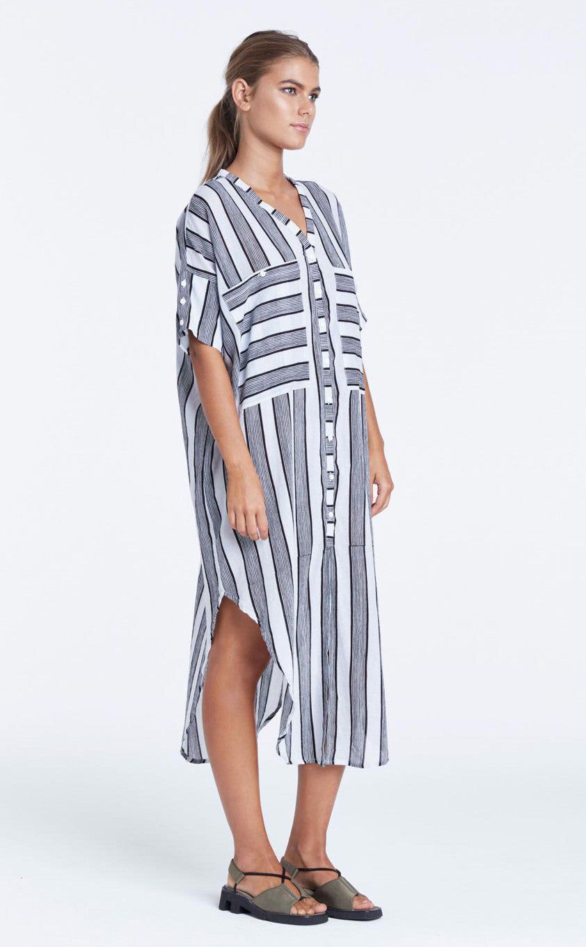 Blazing Sleeveless Shirt Dress for Women - Stylish & Comfortable Summer Casual Wear - Perfect for Beach, Office, and Date Nights