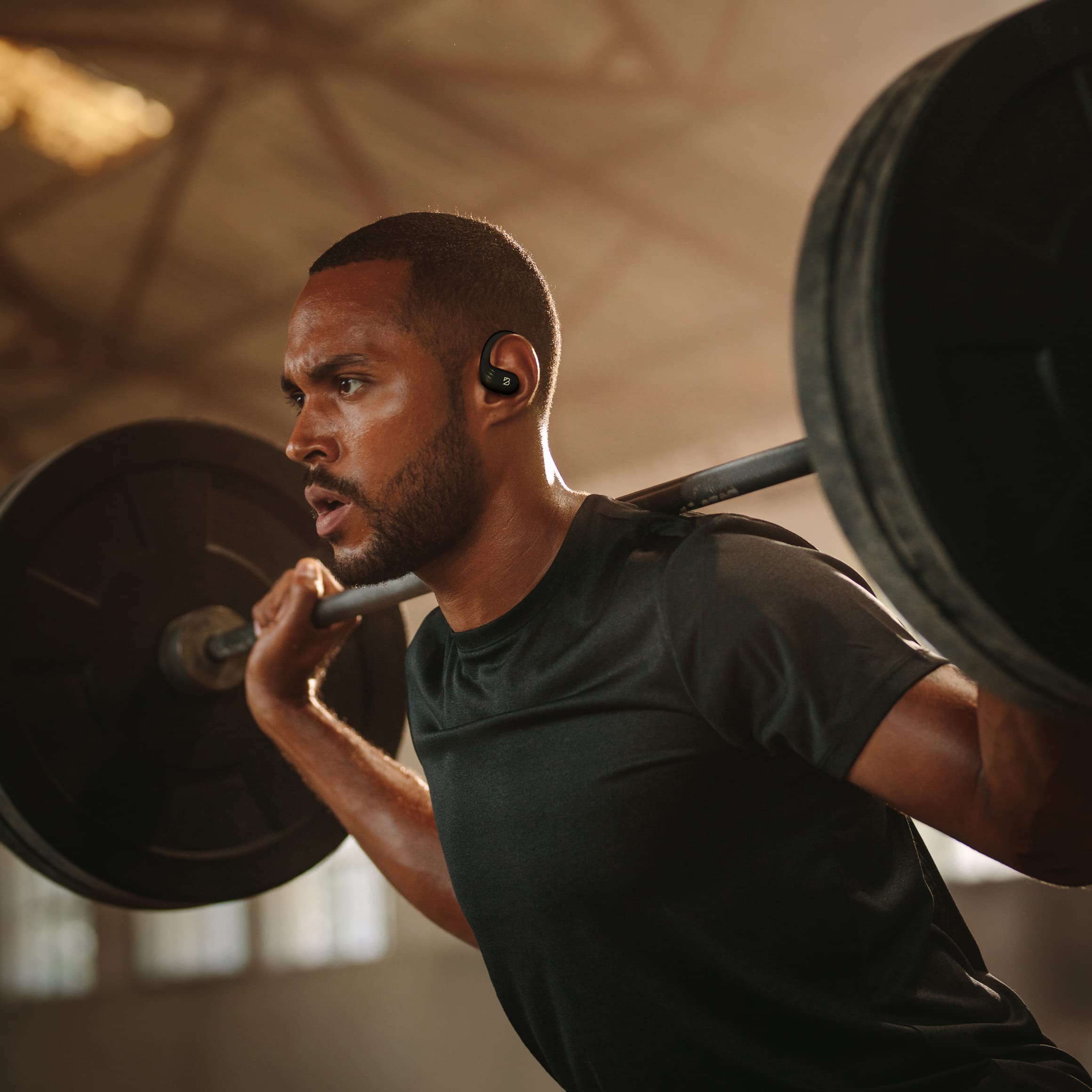 Back Bay Audio Runner 60 Wireless Bluetooth Earbuds - 80H Battery Life, Secure Ear Hooks, Built-in Mic - Perfect for Running, Workouts & Active Lifestyles