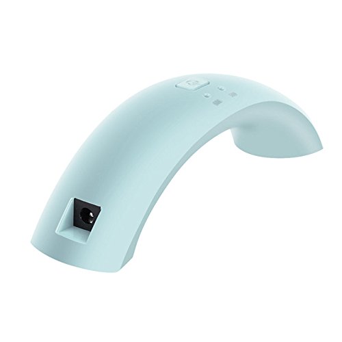 9C 6W USB LED Nail Lamp for Gel Polish - Fast Drying, 4 Color Modes, Portable Nail Art Light for Home & Salon Use