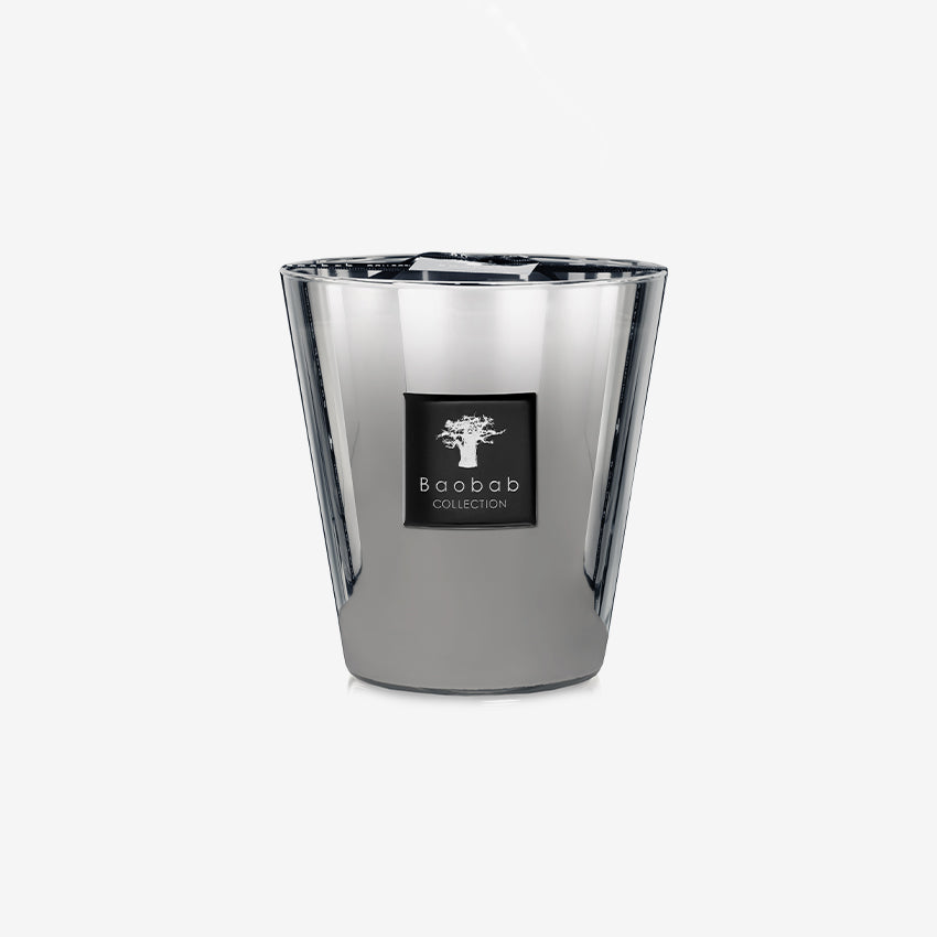 Baobab Collection Les Exclusives Platinum Scented Candle - Luxury Home Fragrance for Living Room, Bedroom & Bathroom Decor