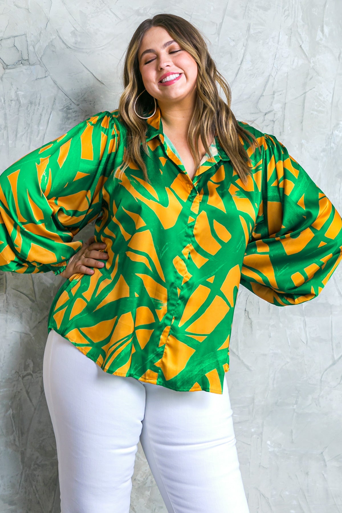 ALWAYS ABOUT YOU Women's Woven Blouse - Elegant Casual Tops for Office, Date Night & Everyday Wear