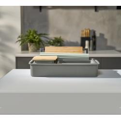 All In Universal Sink Accessory System AIUS300 by Franke - Premium Kitchen Organizer for Dishes, Utensils & Sponges - Perfect for Home, Restaurant & Commercial Use