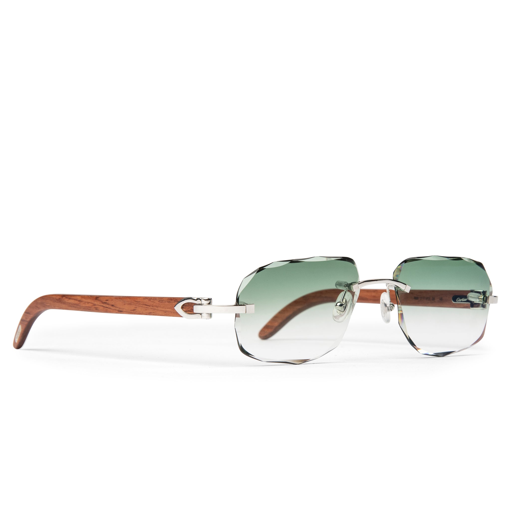 Cartier CT0052O 009 C Decor Rimless Sunglasses - Luxury Designer Eyewear for Men & Women | Perfect for Fashion, Travel & Outdoor Activities