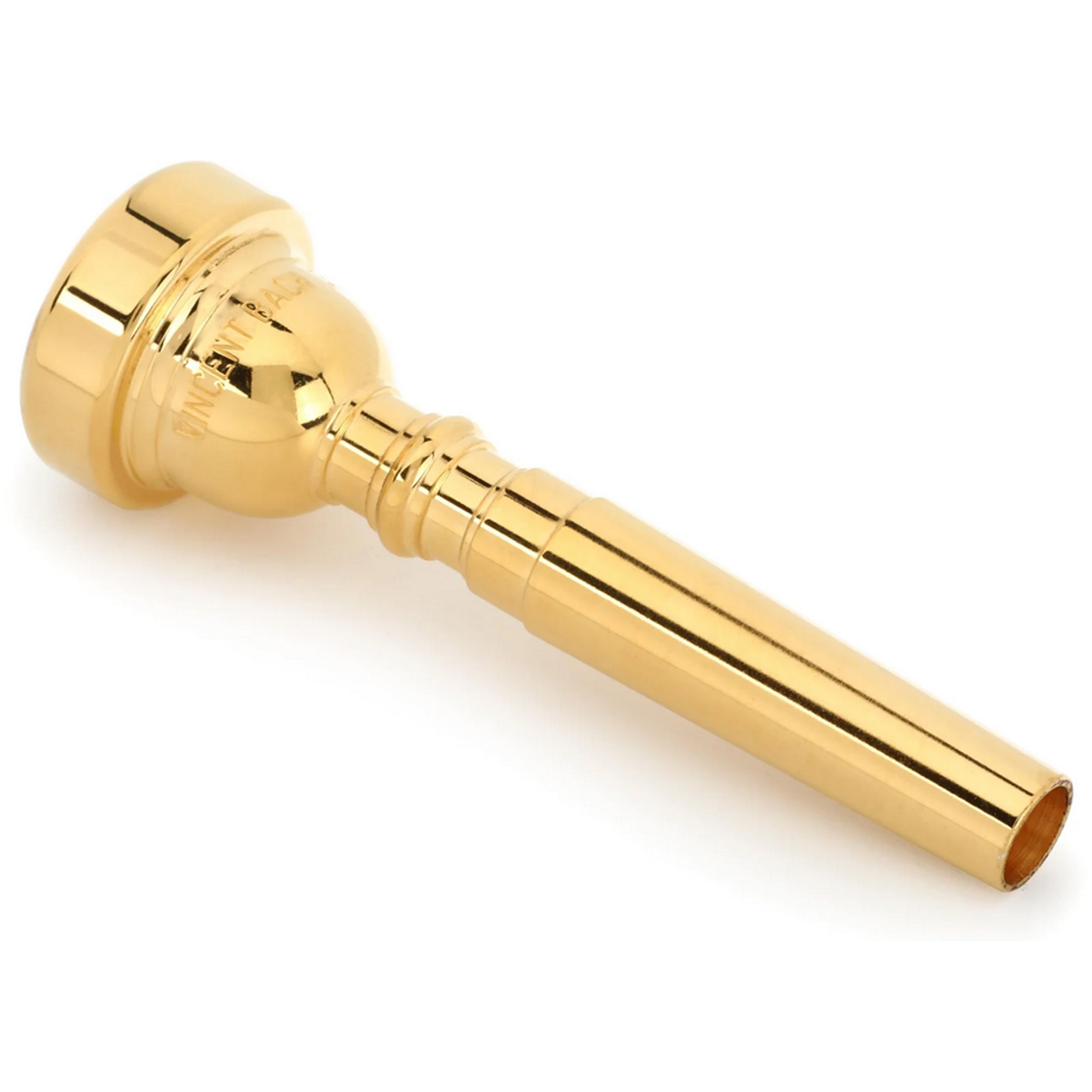 Bach Classic Series Gold Plated Trumpet Mouthpiece 6C - Professional Brass Instrument Accessory for Jazz, Orchestra & Band Performances