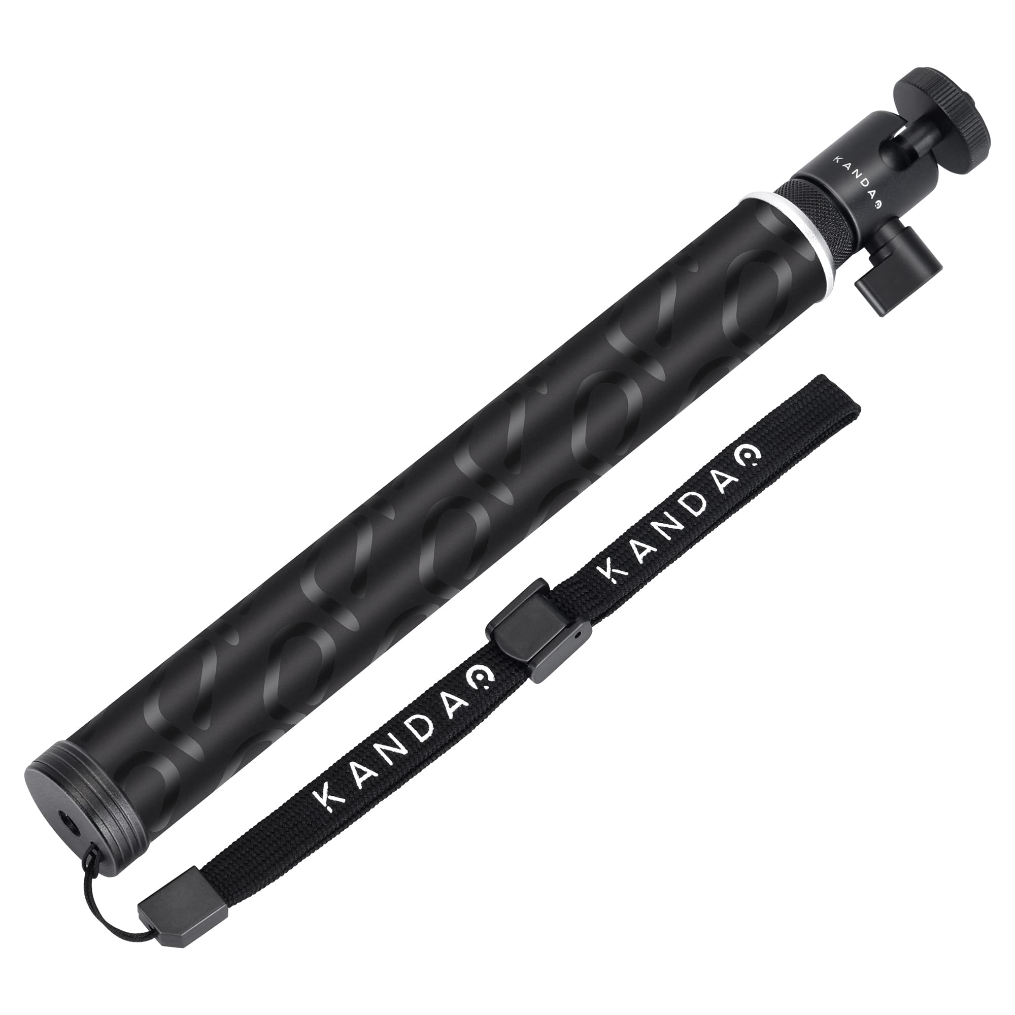Kandao QooCam EGO 3D Camera Carbon Fiber Selfie Stick - Ultra Lightweight Extendable Monopod for Travel Vlogging & Action Photography