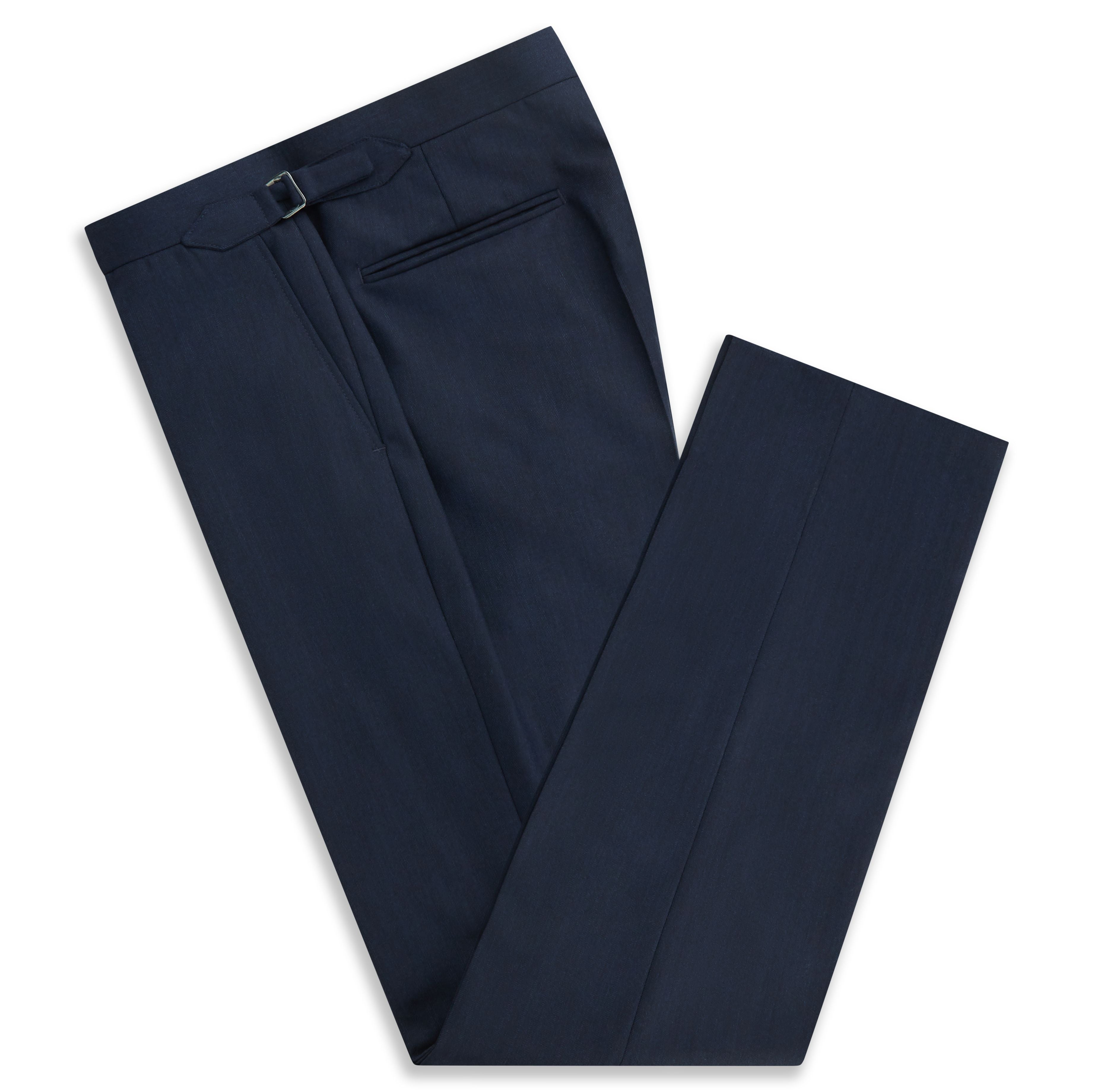 Kilburn Navy Herringbone Suit for Men | Premium Wool Business Attire | Perfect for Office, Weddings & Formal Events