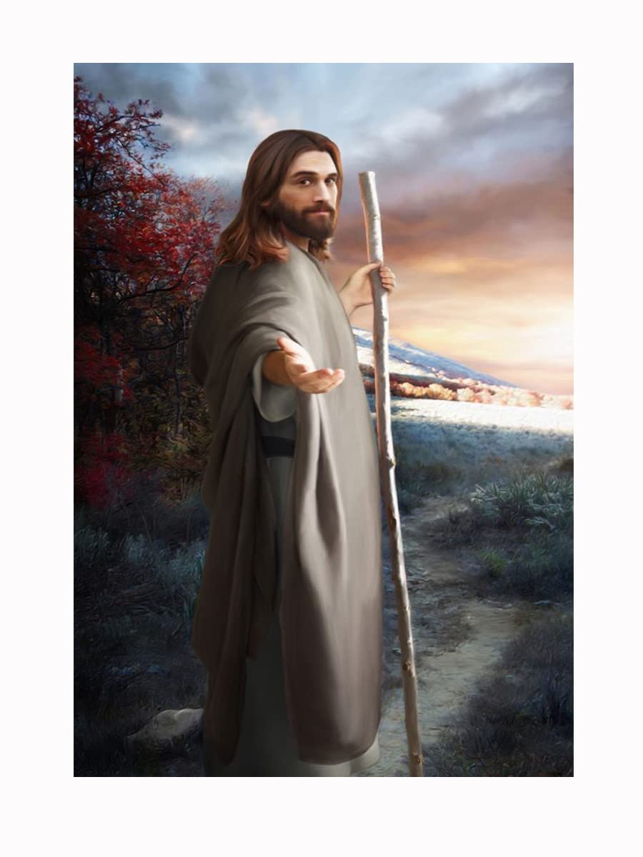 98-Piece Faith Series Holy Lord Jesus Wooden Puzzle - Educational Toys for Kids, Kindergarten Supplies, Back to School Gift, Family Entertainment & Wall Art Decor (Religious Home Decor, Sunday School Activity, Christian Gift Idea)