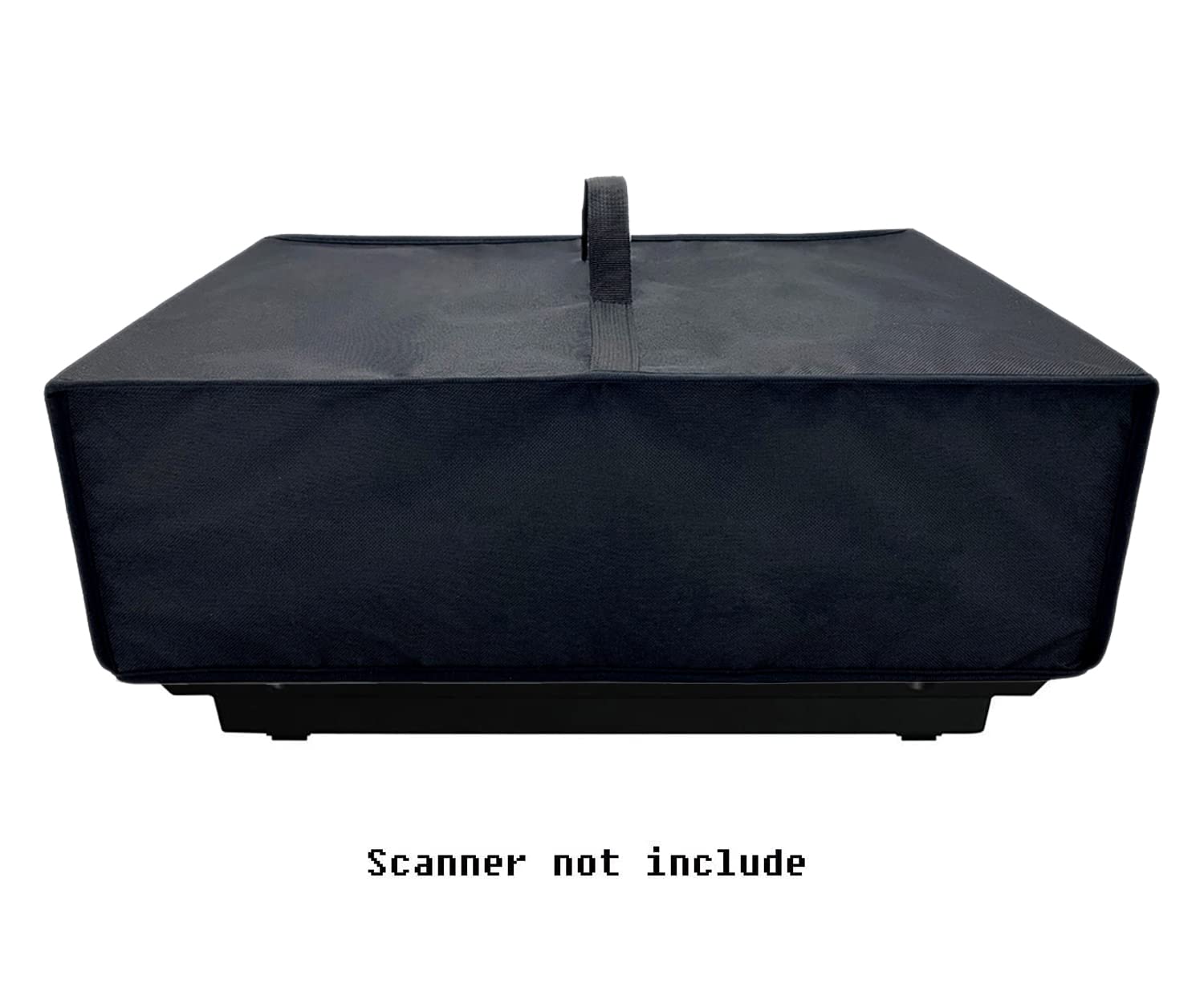 Wanty Black Antistatic Waterproof Dustproof Nylon Fabric Printer Cover Case Protector for Epson V600 & Canon Canoscan Photo Scanners - Perfect for Home Office & Studio Equipment Protection