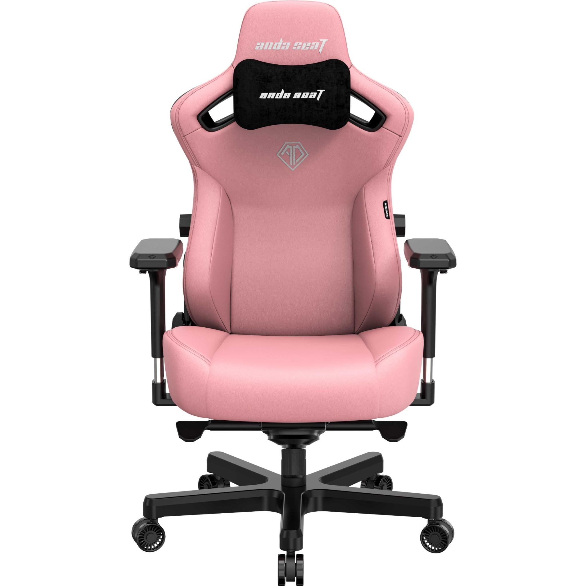 Anda Seat Kaiser 3 Series Premium Ergonomic Gaming Chair - Pink (Large Size) for PC, PS5, Xbox Gaming & Office Work